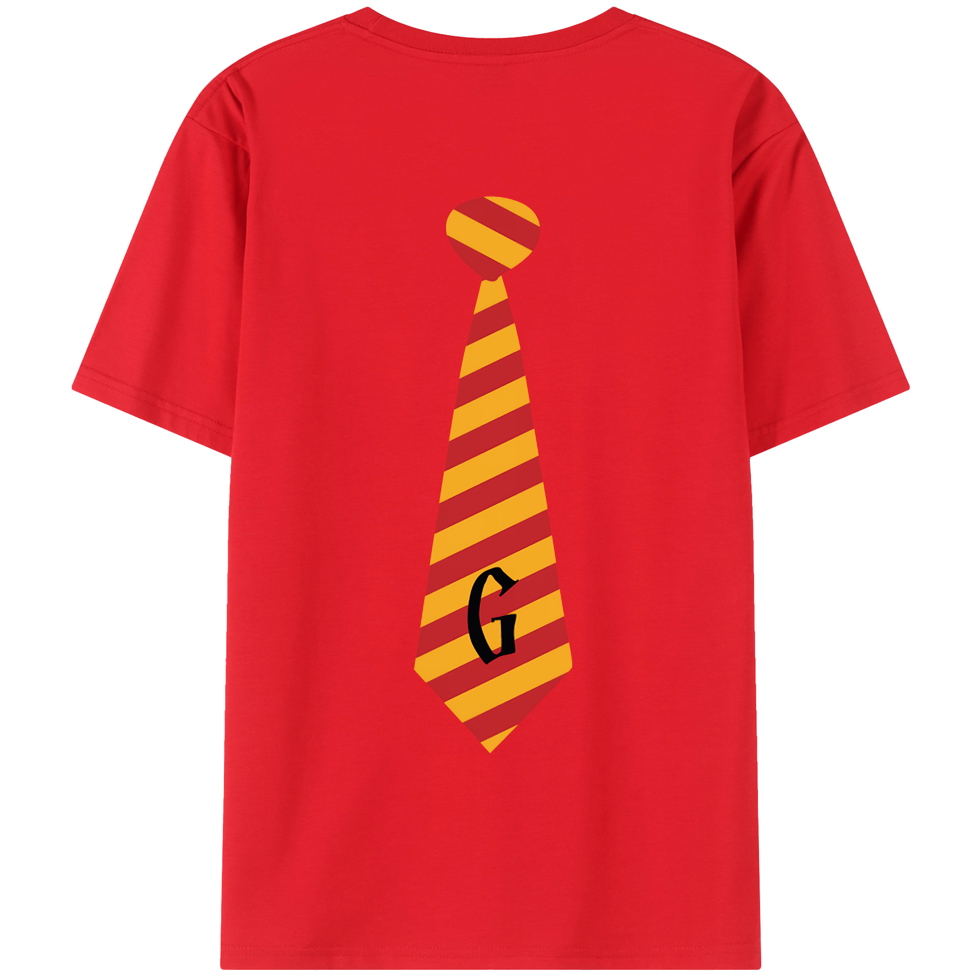（画像用） Harry Potter ハリー・ポッターシリーズ 綿100％ メンズ半袖Tシャツ（バックプリント） 通気性