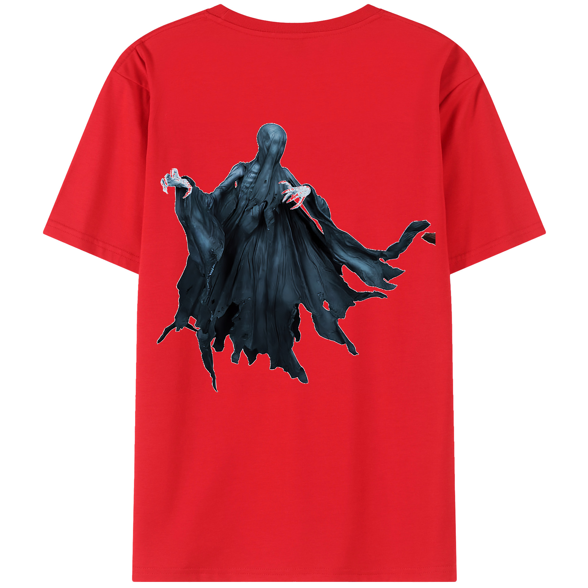 （画像用） Harry Potter ハリー・ポッターシリーズ 綿100％ メンズ半袖Tシャツ（バックプリント） 通気性