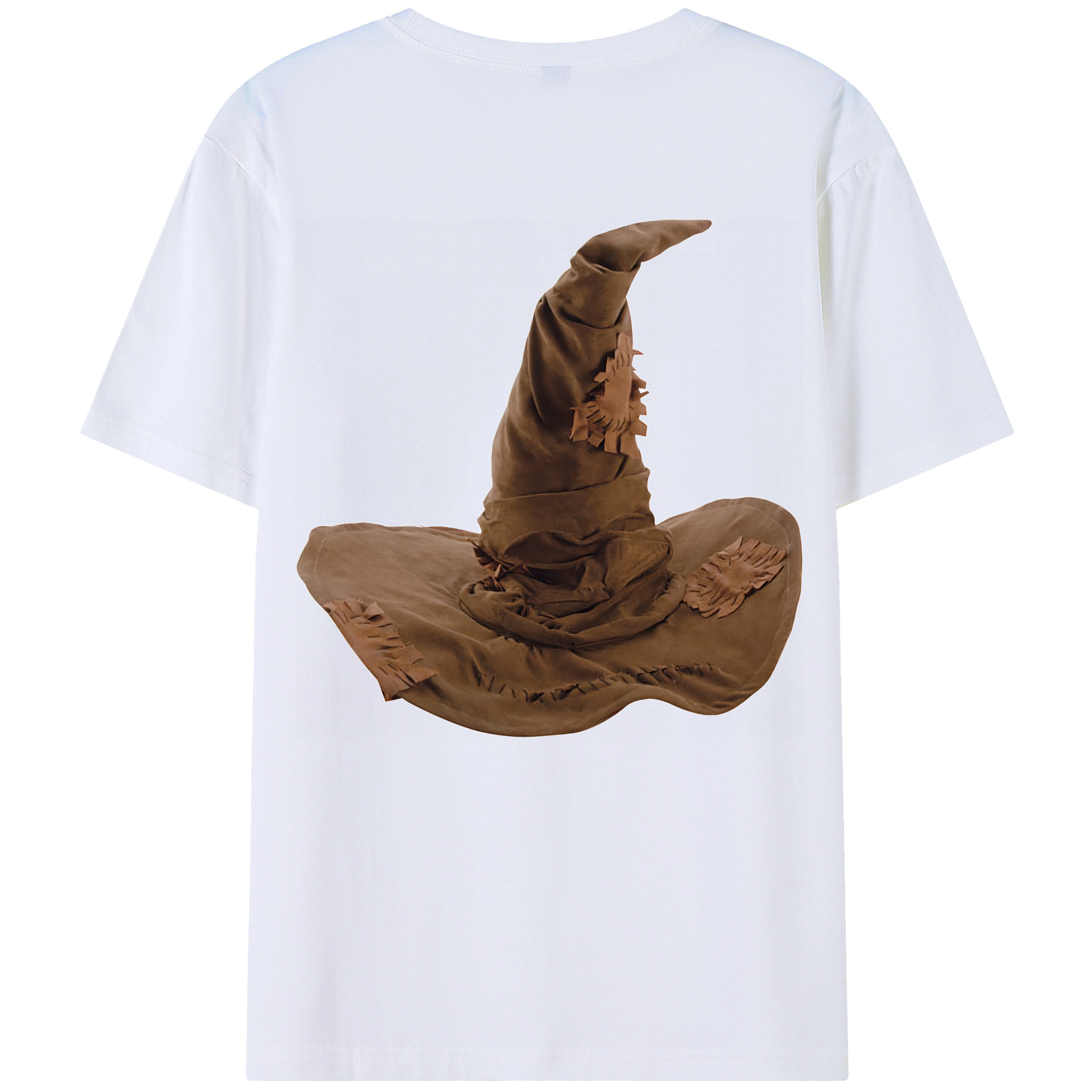 （画像用） Harry Potter ハリー・ポッターシリーズ 綿100％ メンズ半袖Tシャツ（バックプリント） 通気性