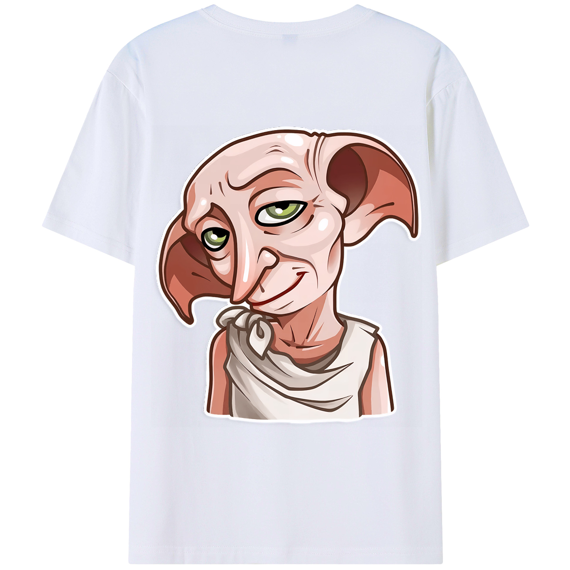 （画像用） Harry Potter ハリー・ポッターシリーズ 綿100％ メンズ半袖Tシャツ（バックプリント） 通気性