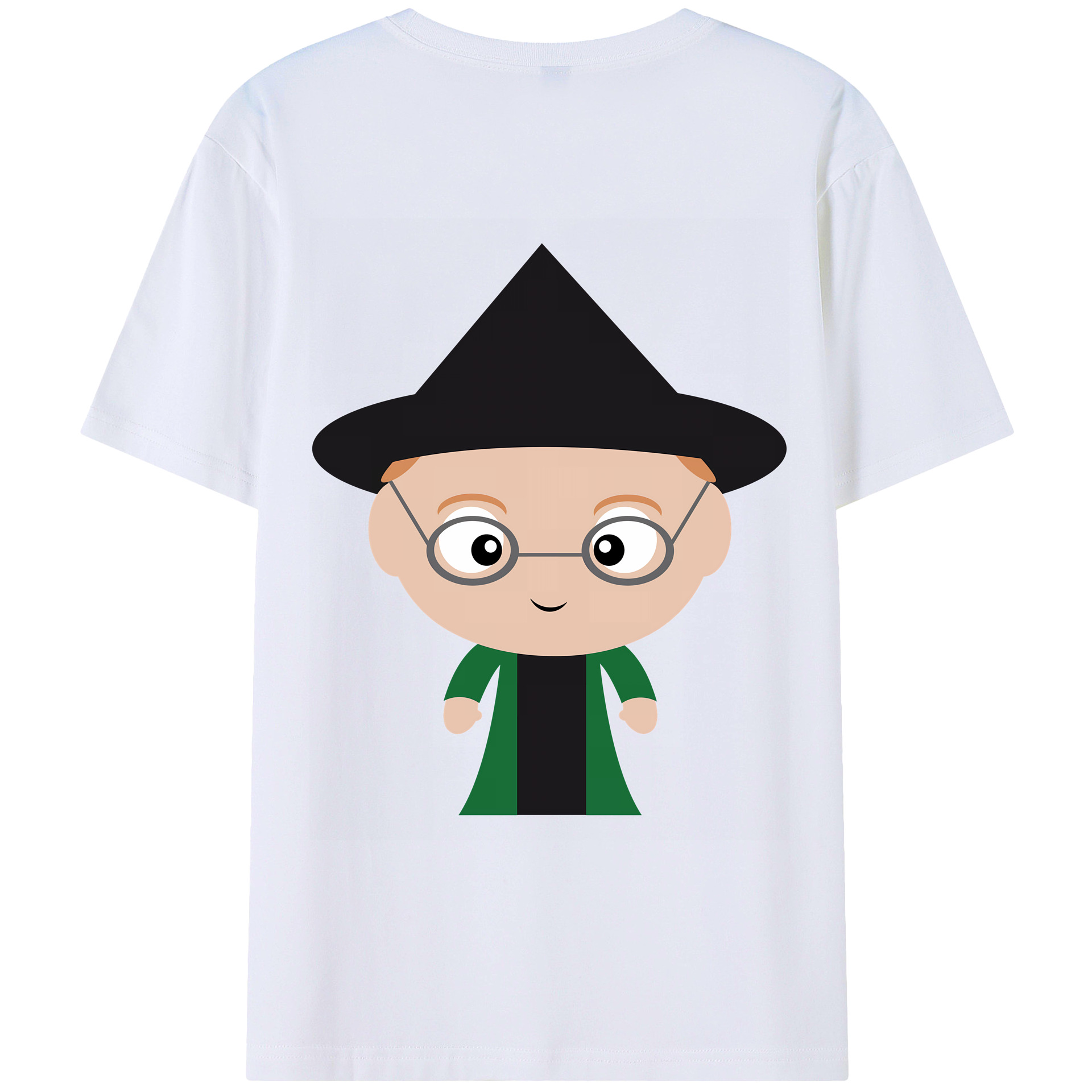 （画像用） Harry Potter ハリー・ポッターシリーズ 綿100％ メンズ半袖Tシャツ（バックプリント） 通気性