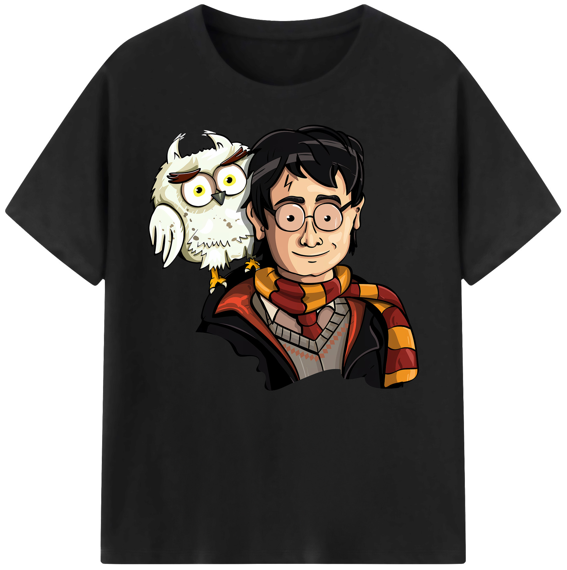 （画像用） Harry Potter ハリー・ポッターシリーズ 綿100％ メンズ半袖Tシャツ｜肌触りやわらか＆通気性