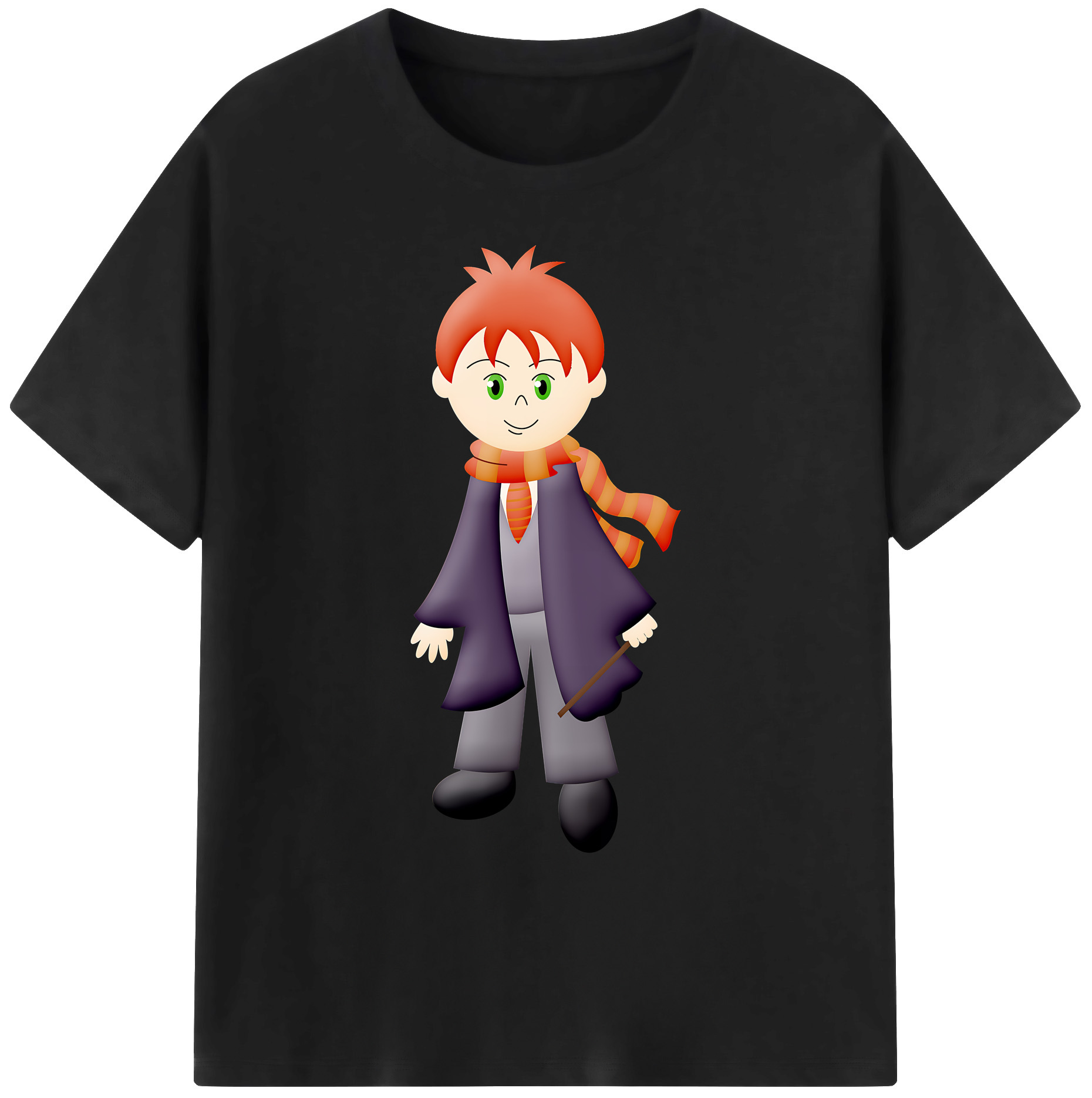 （画像用） Harry Potter ハリー・ポッターシリーズ 綿100％ メンズ半袖Tシャツ｜肌触りやわらか＆通気性