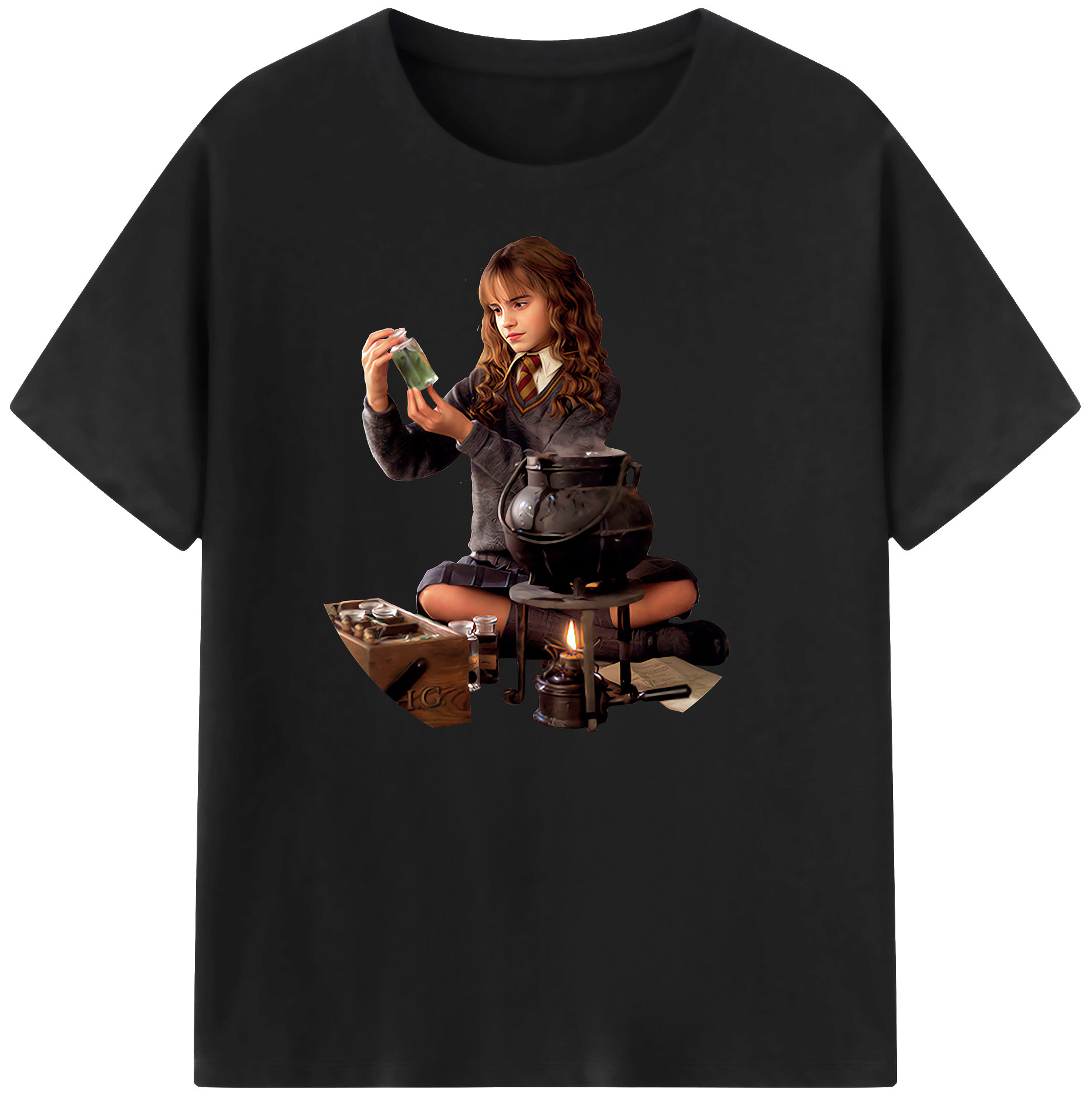 （画像用） Harry Potter ハリー・ポッターシリーズ 綿100％ メンズ半袖Tシャツ｜肌触りやわらか＆通気性
