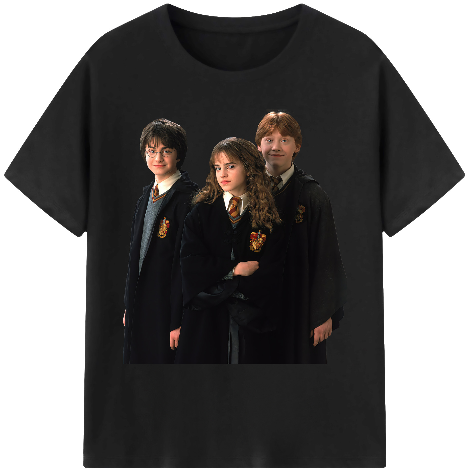 （画像用） Harry Potter ハリー・ポッターシリーズ 綿100％ メンズ半袖Tシャツ｜肌触りやわらか＆通気性