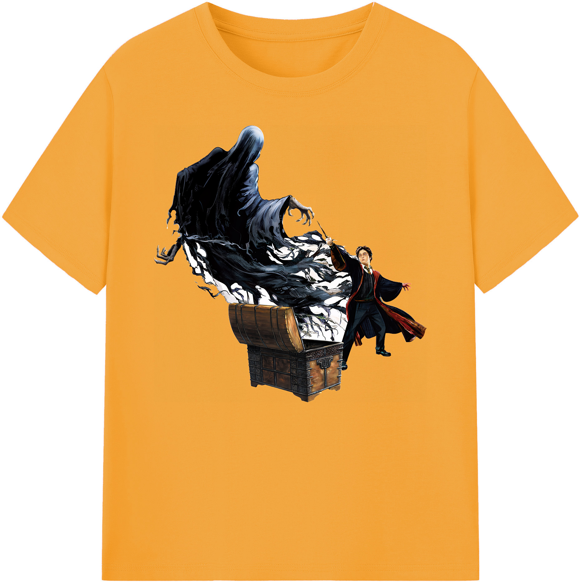 （画像用） Harry Potter ハリー・ポッターシリーズ 綿100％ メンズ半袖Tシャツ｜肌触りやわらか＆通気性