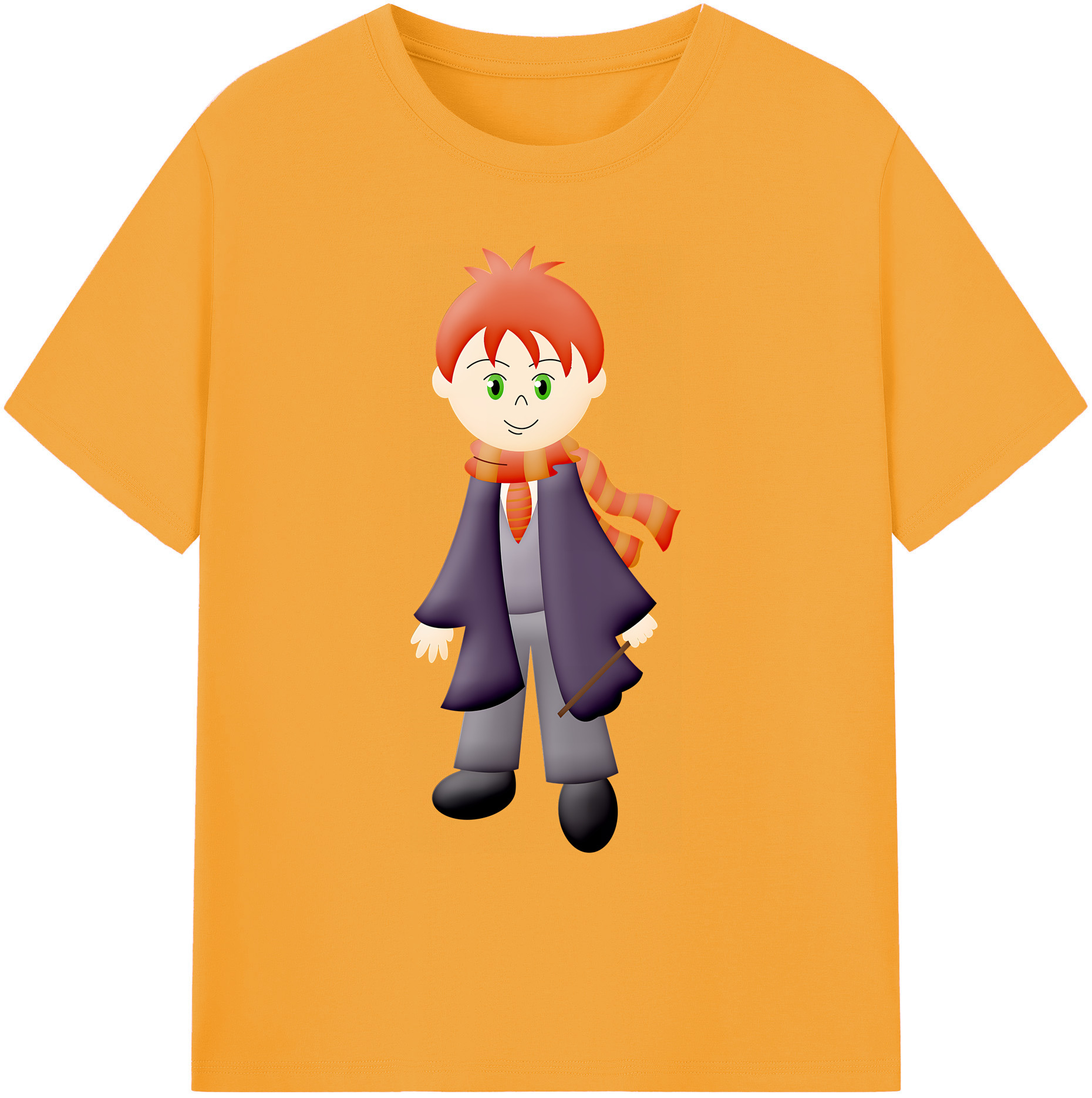 （画像用） Harry Potter ハリー・ポッターシリーズ 綿100％ メンズ半袖Tシャツ｜肌触りやわらか＆通気性