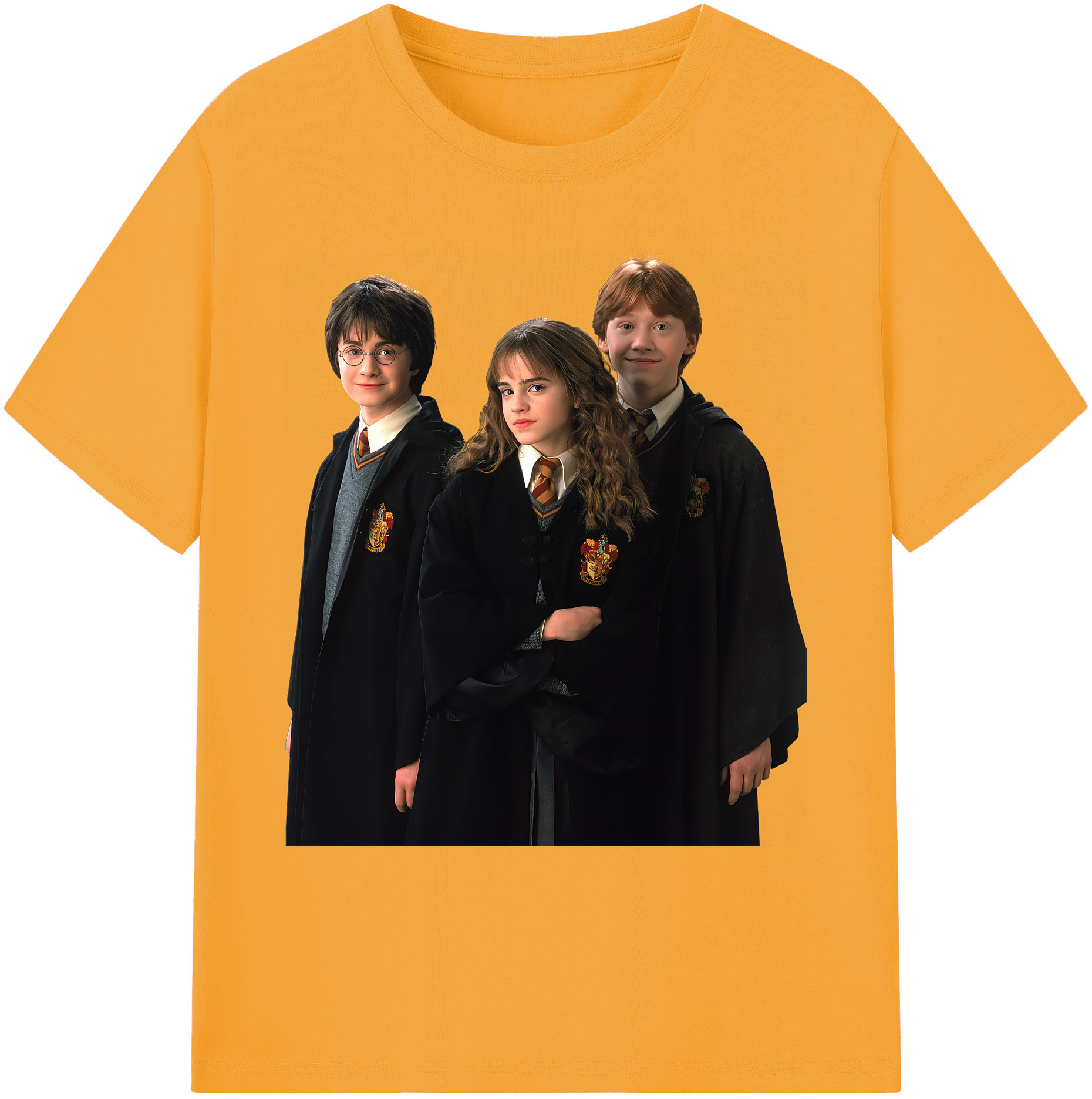 （画像用） Harry Potter ハリー・ポッターシリーズ 綿100％ メンズ半袖Tシャツ｜肌触りやわらか＆通気性