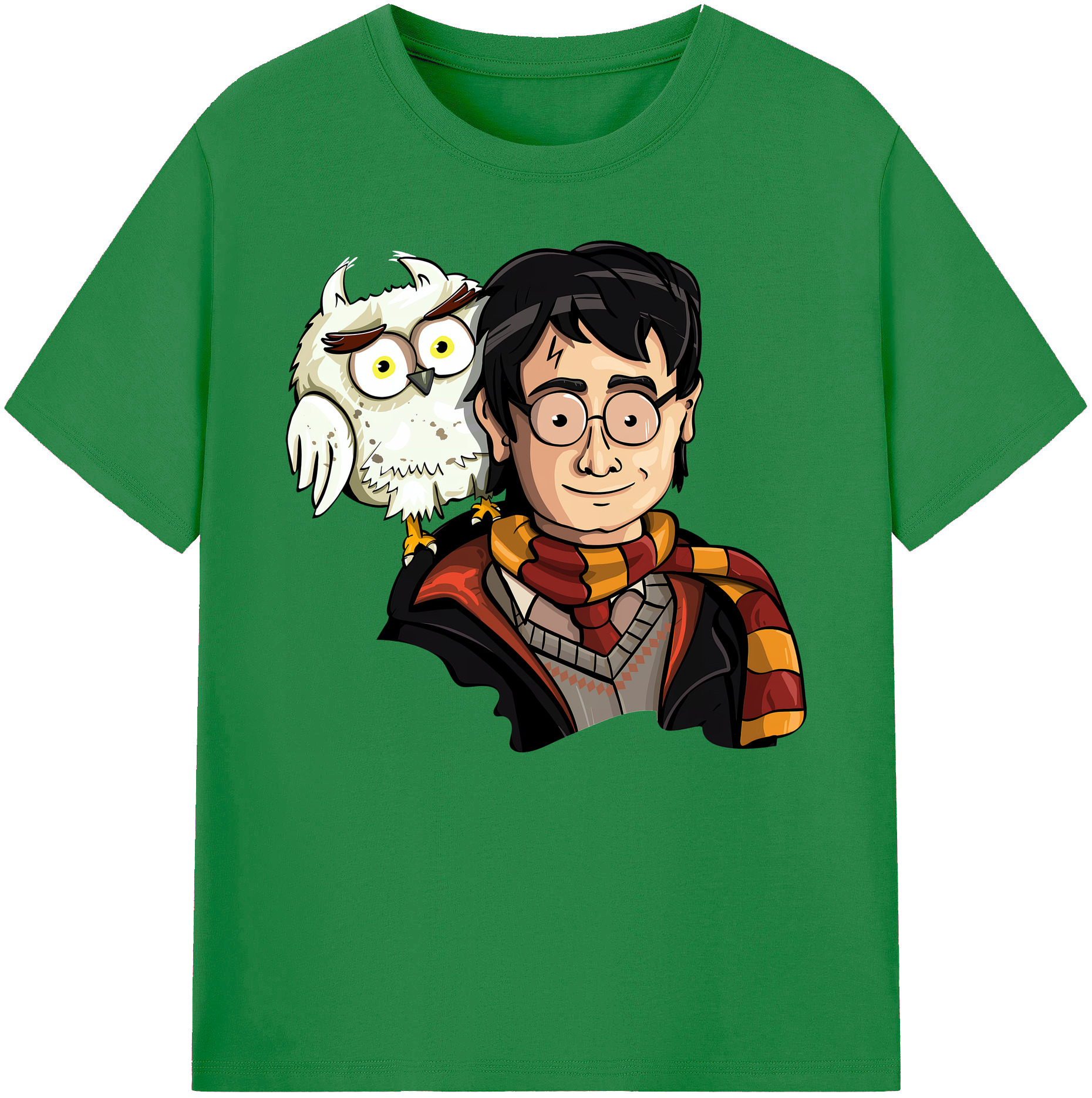 （画像用） Harry Potter ハリー・ポッターシリーズ 綿100％ メンズ半袖Tシャツ｜肌触りやわらか＆通気性