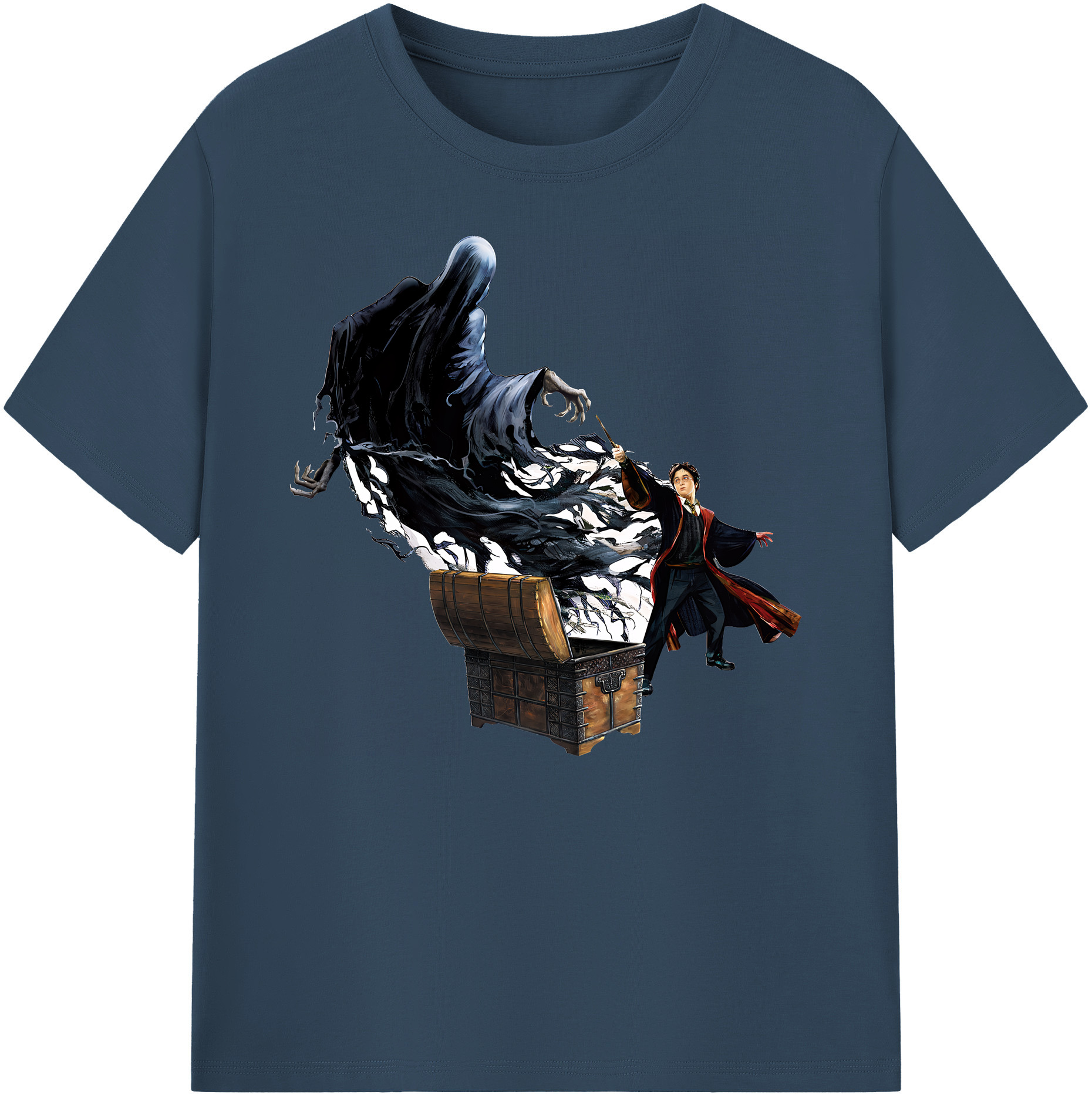 （画像用） Harry Potter ハリー・ポッターシリーズ 綿100％ メンズ半袖Tシャツ｜肌触りやわらか＆通気性
