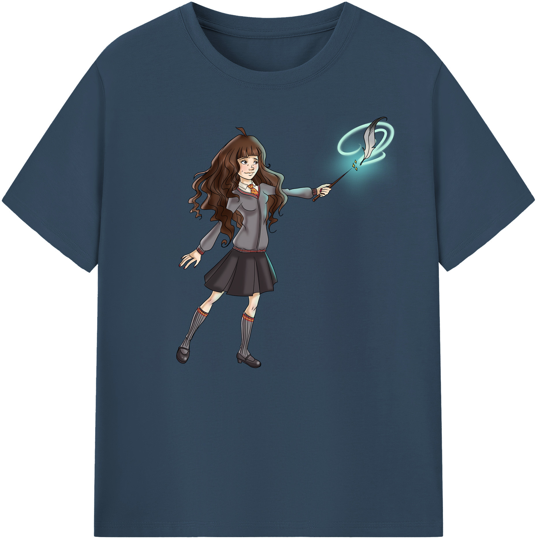 （画像用） Harry Potter ハリー・ポッターシリーズ 綿100％ メンズ半袖Tシャツ｜肌触りやわらか＆通気性