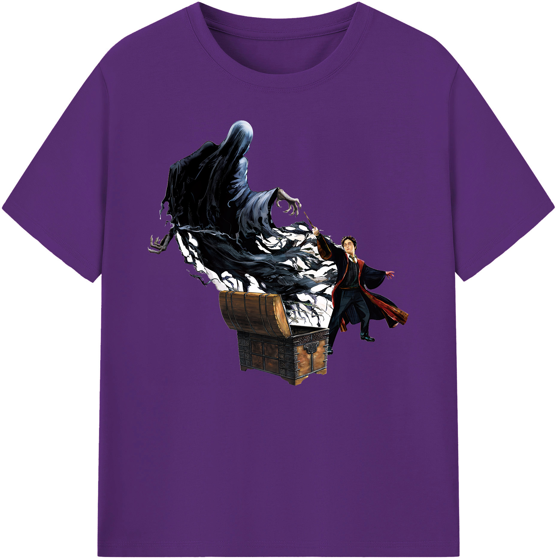 （画像用） Harry Potter ハリー・ポッターシリーズ 綿100％ メンズ半袖Tシャツ｜肌触りやわらか＆通気性