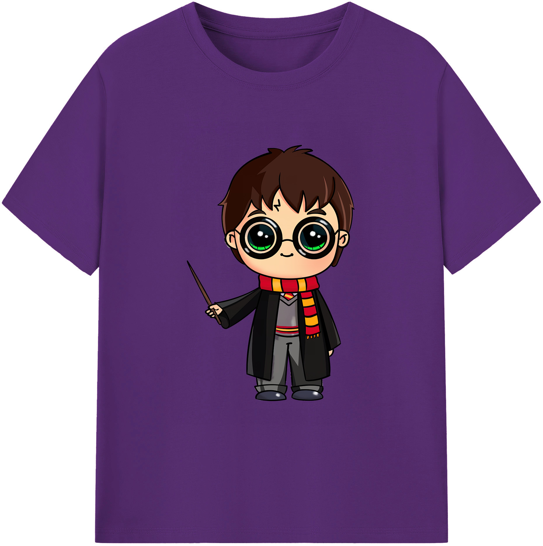 （画像用） Harry Potter ハリー・ポッターシリーズ 綿100％ メンズ半袖Tシャツ｜肌触りやわらか＆通気性