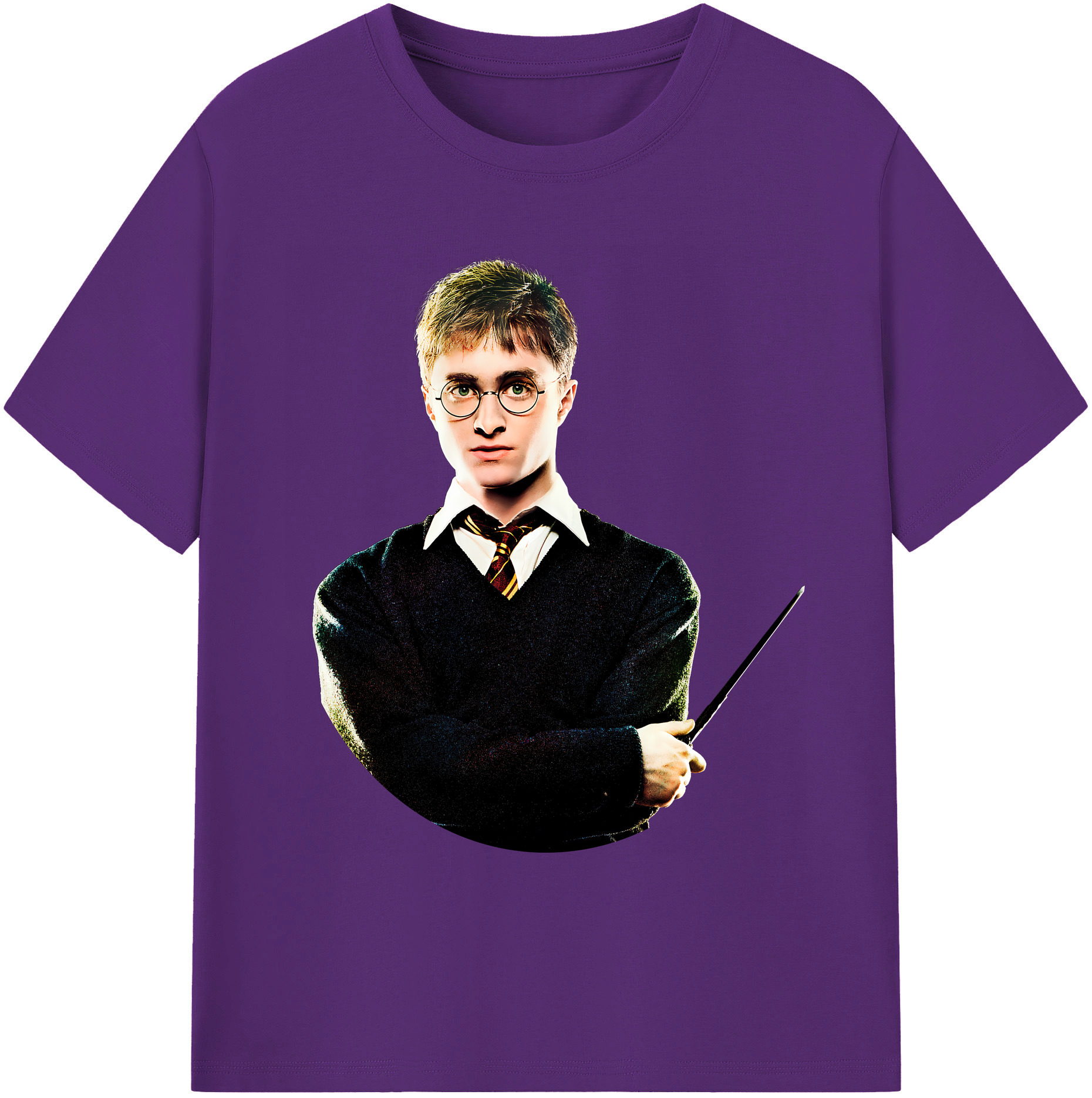 （画像用） Harry Potter ハリー・ポッターシリーズ 綿100％ メンズ半袖Tシャツ｜肌触りやわらか＆通気性