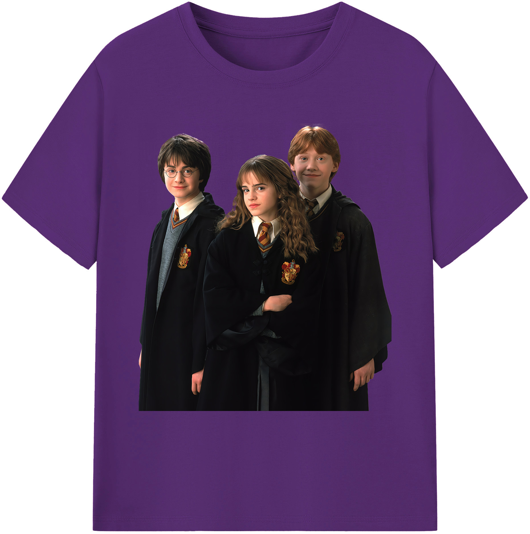 （画像用） Harry Potter ハリー・ポッターシリーズ 綿100％ メンズ半袖Tシャツ｜肌触りやわらか＆通気性