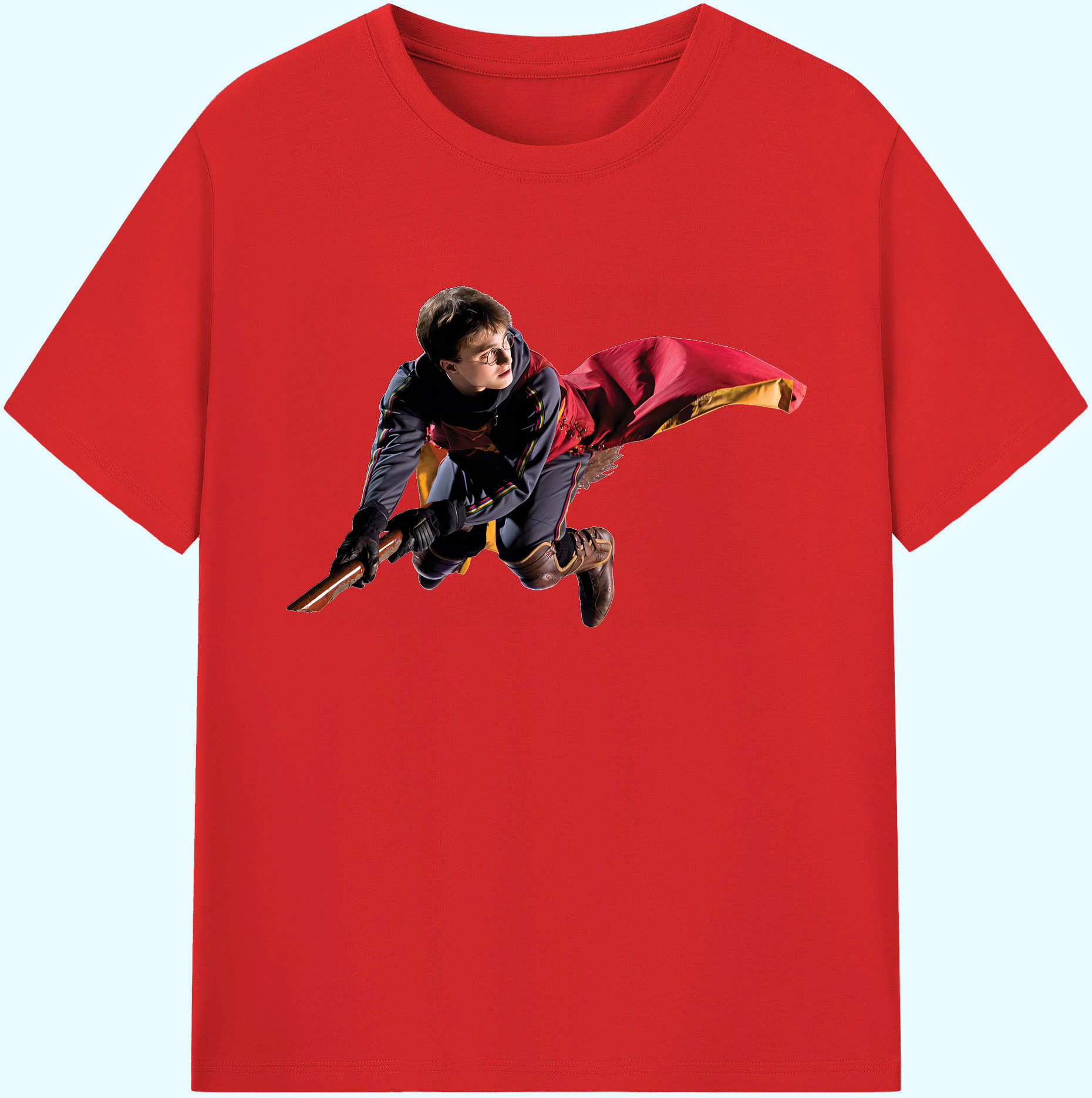 （画像用） Harry Potter ハリー・ポッターシリーズ 綿100％ メンズ半袖Tシャツ｜肌触りやわらか＆通気性