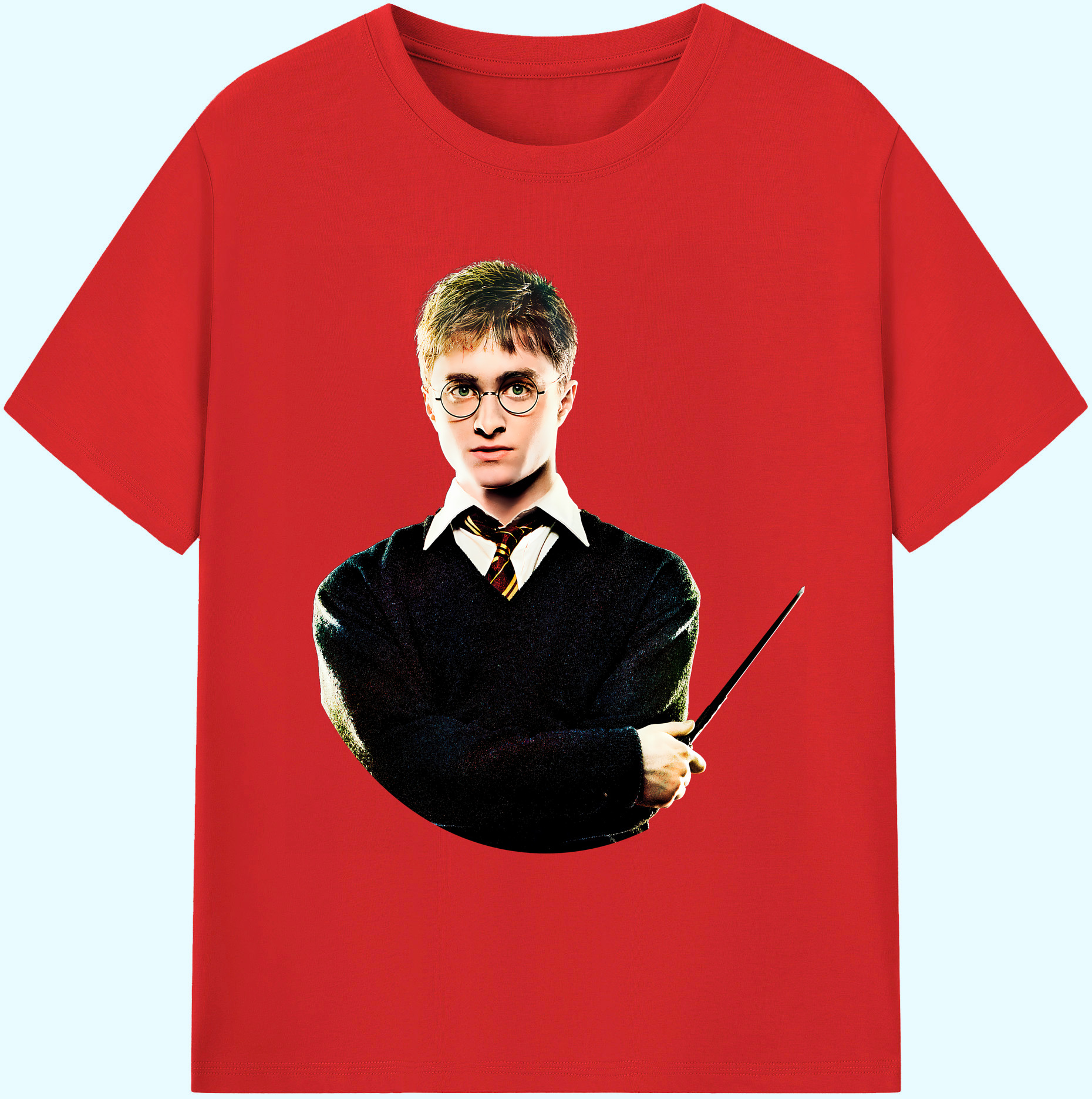 （画像用） Harry Potter ハリー・ポッターシリーズ 綿100％ メンズ半袖Tシャツ｜肌触りやわらか＆通気性