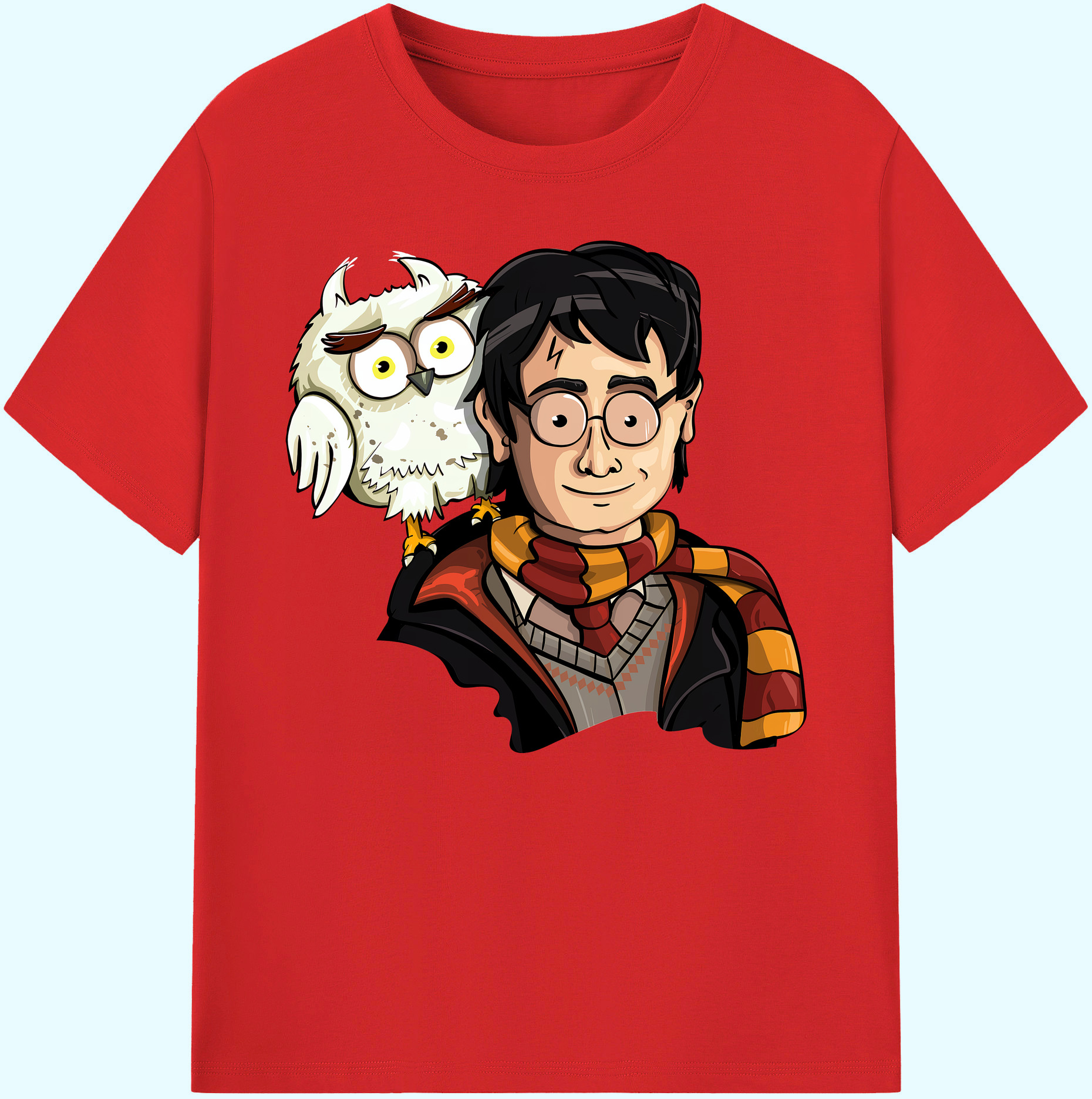 （画像用） Harry Potter ハリー・ポッターシリーズ 綿100％ メンズ半袖Tシャツ｜肌触りやわらか＆通気性