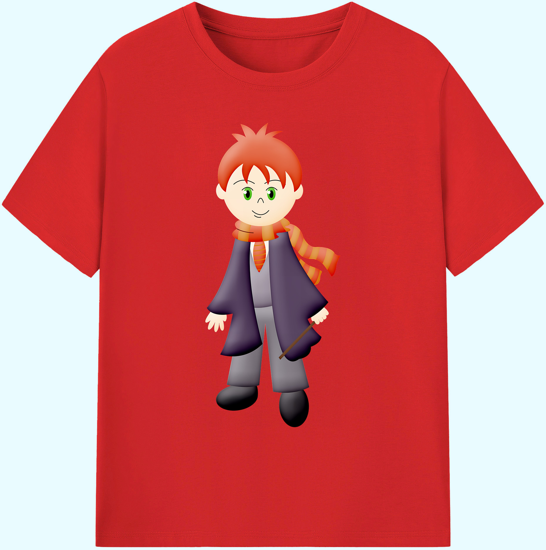 （画像用） Harry Potter ハリー・ポッターシリーズ 綿100％ メンズ半袖Tシャツ｜肌触りやわらか＆通気性