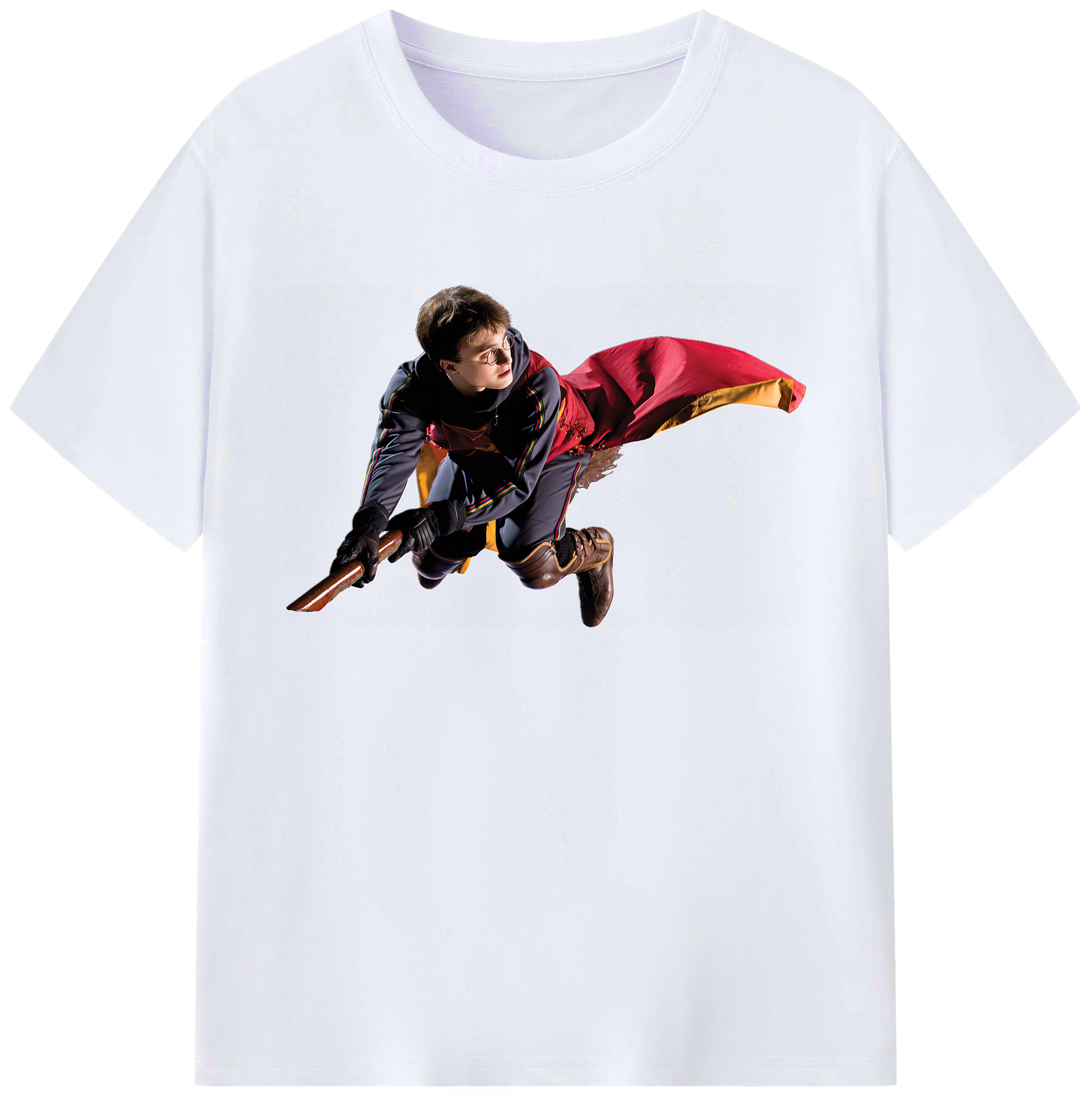 （画像用） Harry Potter ハリー・ポッターシリーズ 綿100％ メンズ半袖Tシャツ｜肌触りやわらか＆通気性