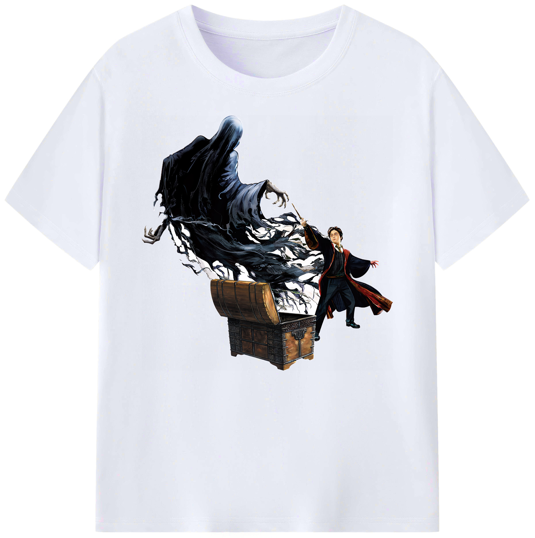 （画像用） Harry Potter ハリー・ポッターシリーズ 綿100％ メンズ半袖Tシャツ｜肌触りやわらか＆通気性