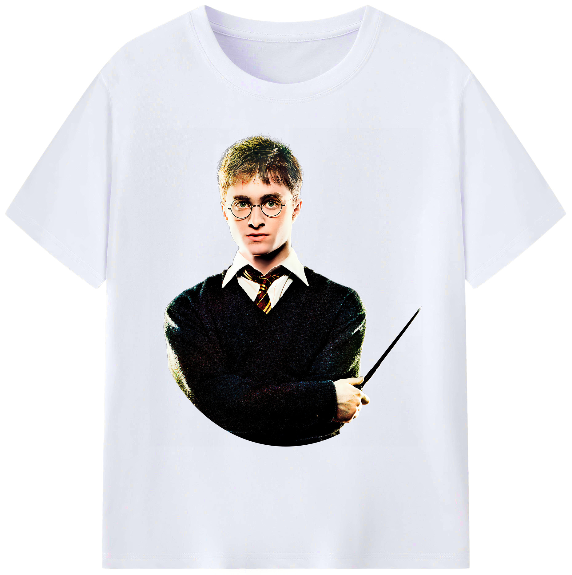 （画像用） Harry Potter ハリー・ポッターシリーズ 綿100％ メンズ半袖Tシャツ｜肌触りやわらか＆通気性