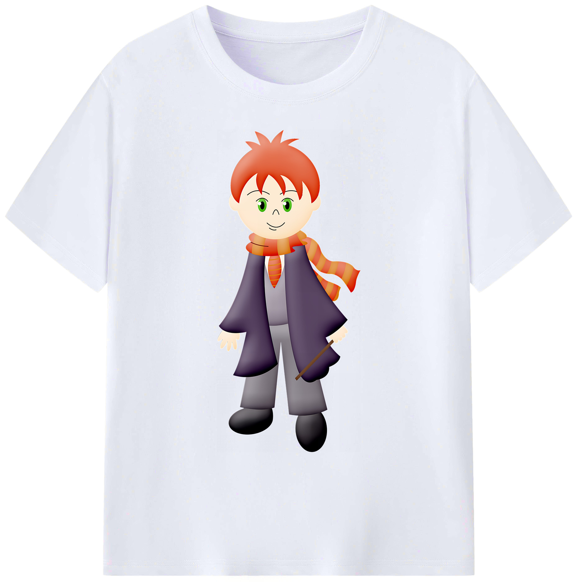 （画像用） Harry Potter ハリー・ポッターシリーズ 綿100％ メンズ半袖Tシャツ｜肌触りやわらか＆通気性
