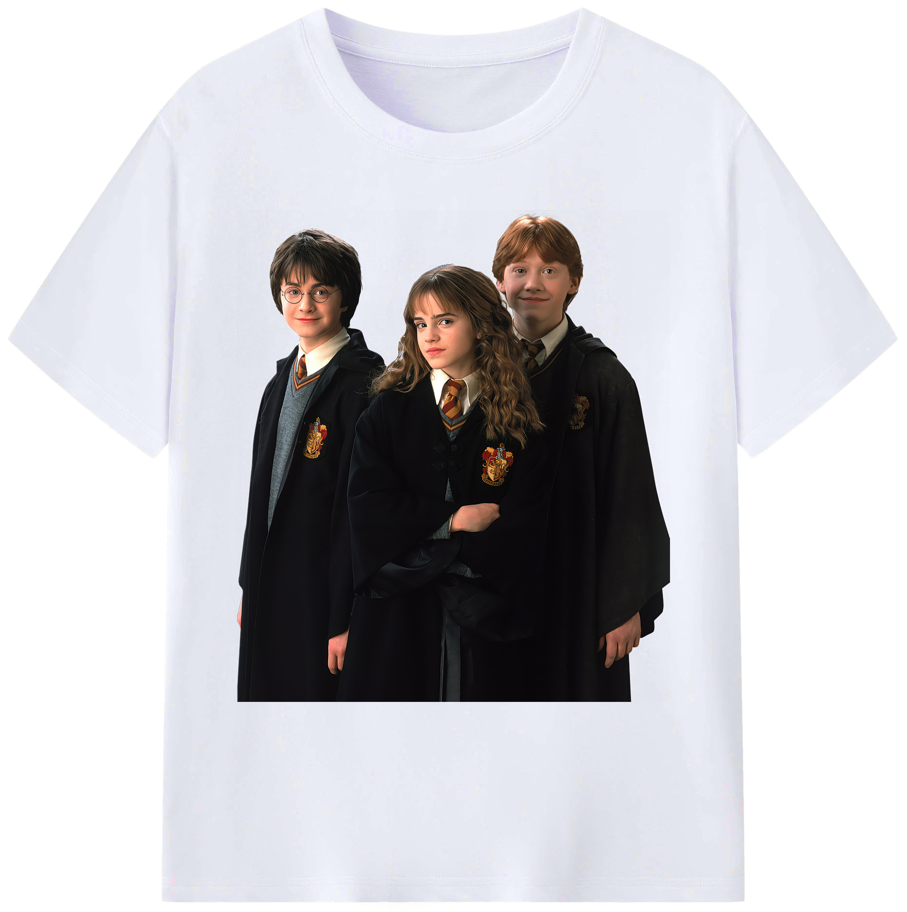 （画像用） Harry Potter ハリー・ポッターシリーズ 綿100％ メンズ半袖Tシャツ｜肌触りやわらか＆通気性