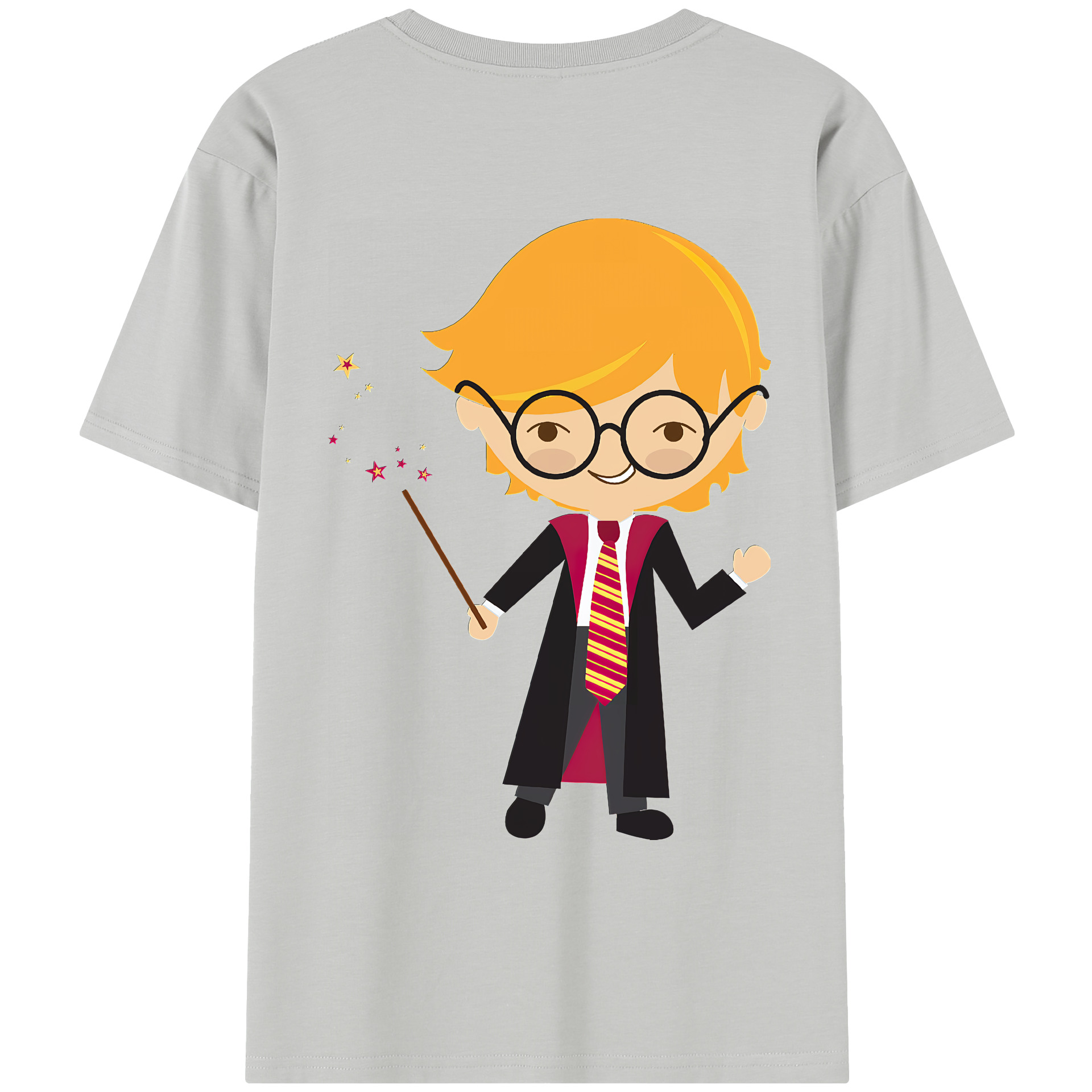 （画像用） Harry Potter ハリー・ポッターシリーズ レディース半袖Tシャツ(バックプリント)