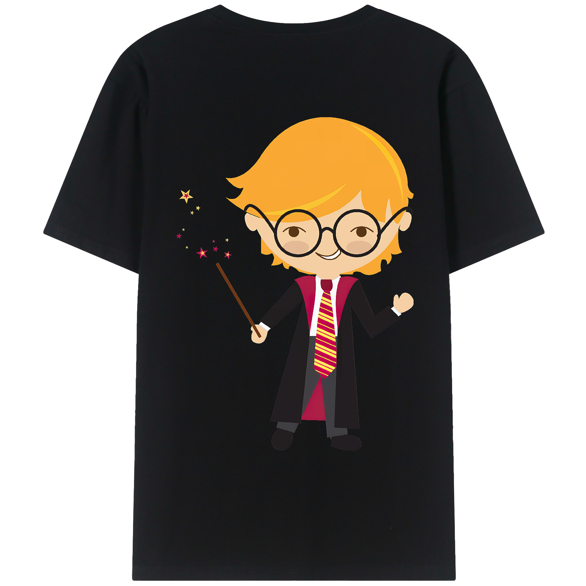 （画像用） Harry Potter ハリー・ポッターシリーズ レディース半袖Tシャツ(バックプリント)