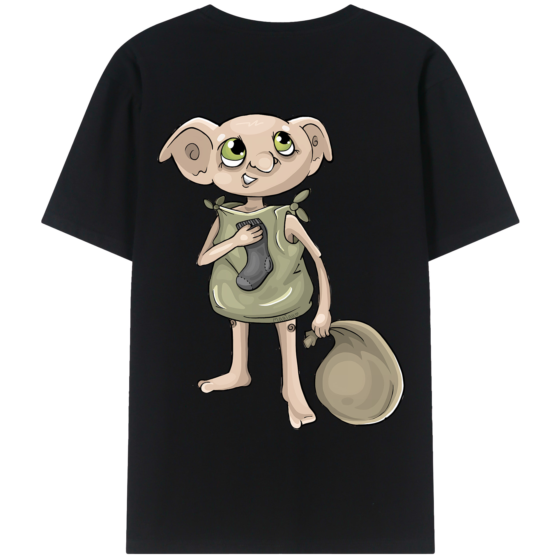 （画像用） Harry Potter ハリー・ポッターシリーズ レディース半袖Tシャツ(バックプリント)
