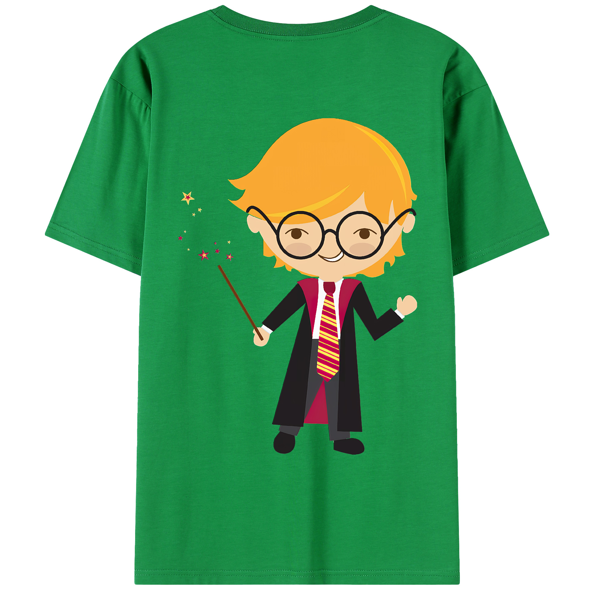 （画像用） Harry Potter ハリー・ポッターシリーズ レディース半袖Tシャツ(バックプリント)