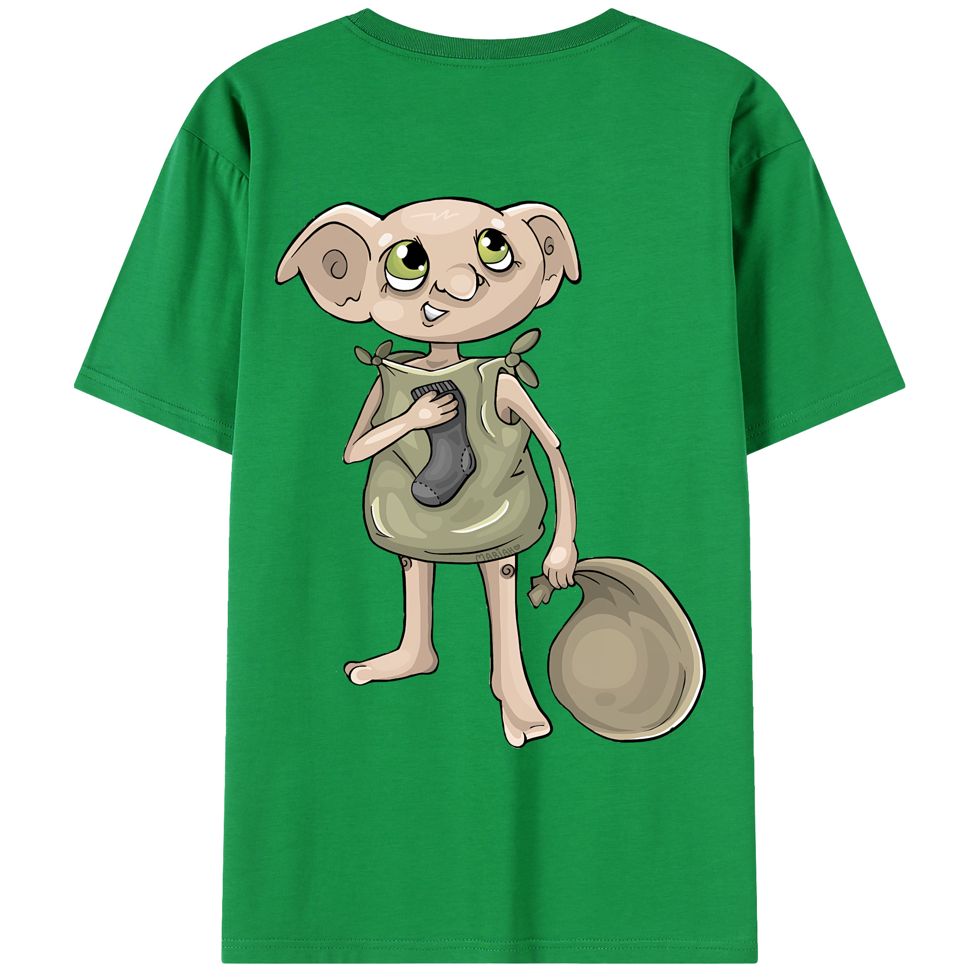（画像用） Harry Potter ハリー・ポッターシリーズ レディース半袖Tシャツ(バックプリント)