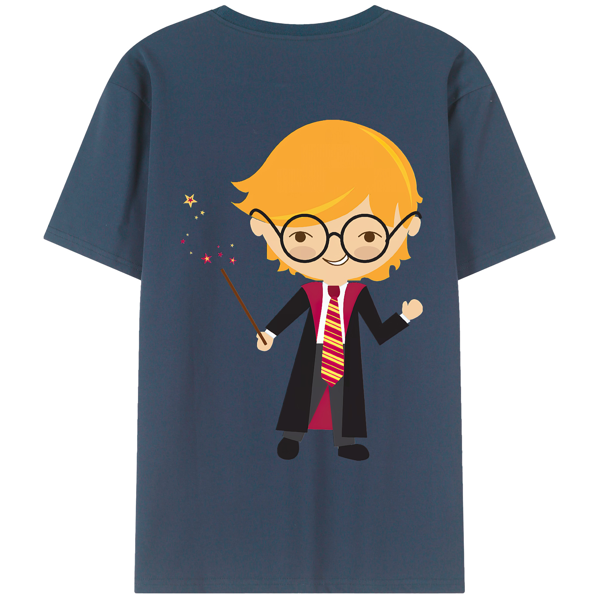 （画像用） Harry Potter ハリー・ポッターシリーズ レディース半袖Tシャツ(バックプリント)