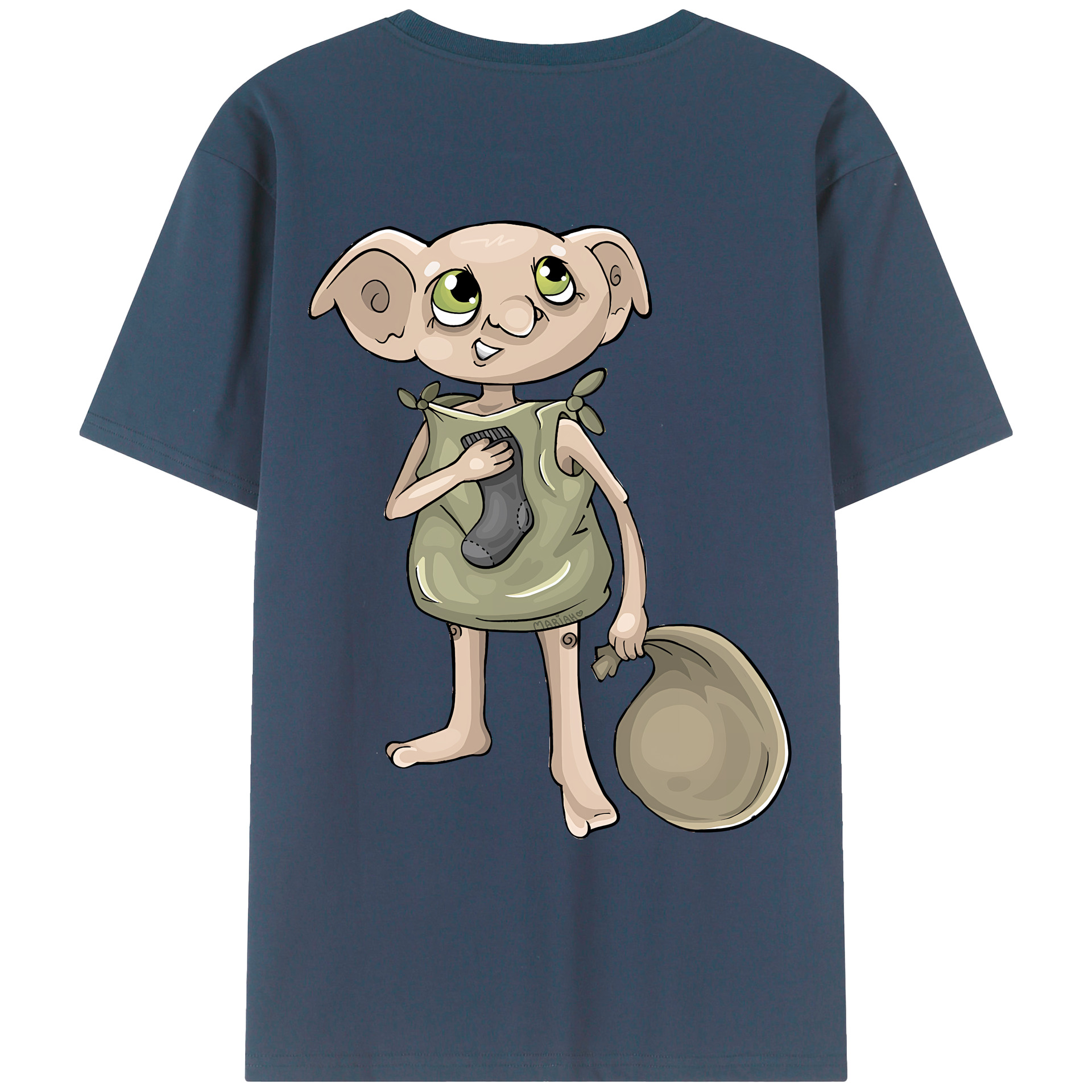 （画像用） Harry Potter ハリー・ポッターシリーズ レディース半袖Tシャツ(バックプリント)