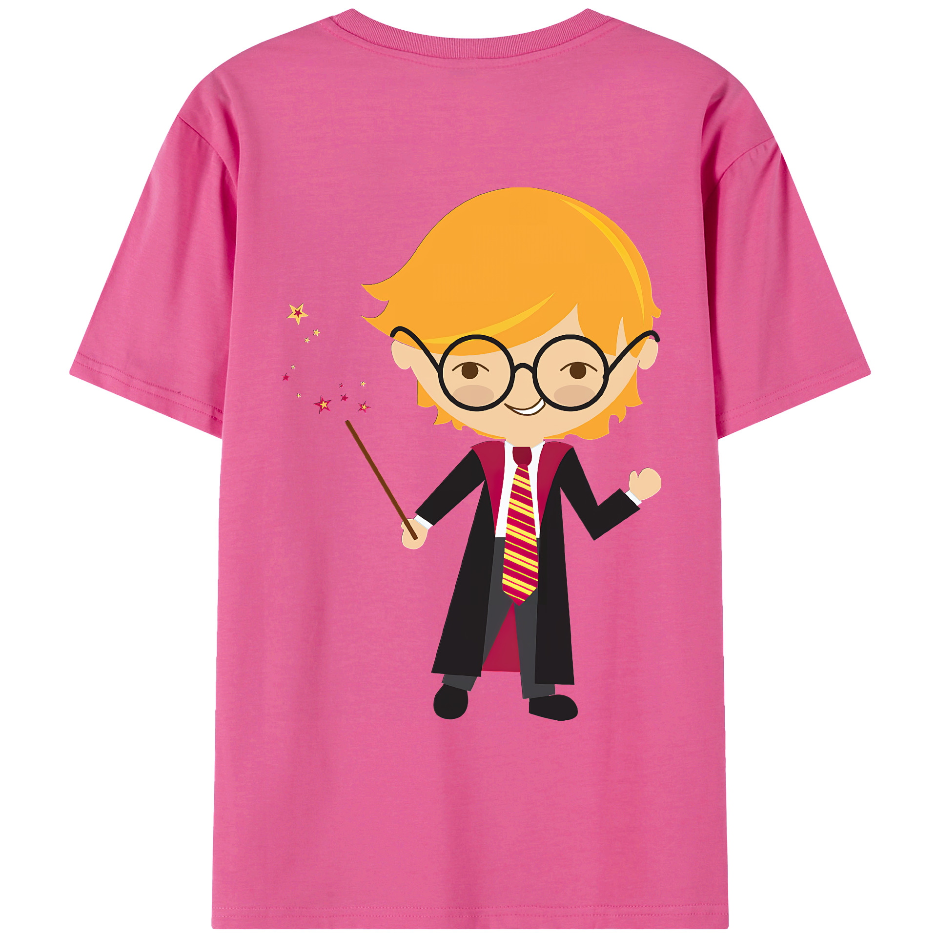 （画像用） Harry Potter ハリー・ポッターシリーズ レディース半袖Tシャツ(バックプリント)