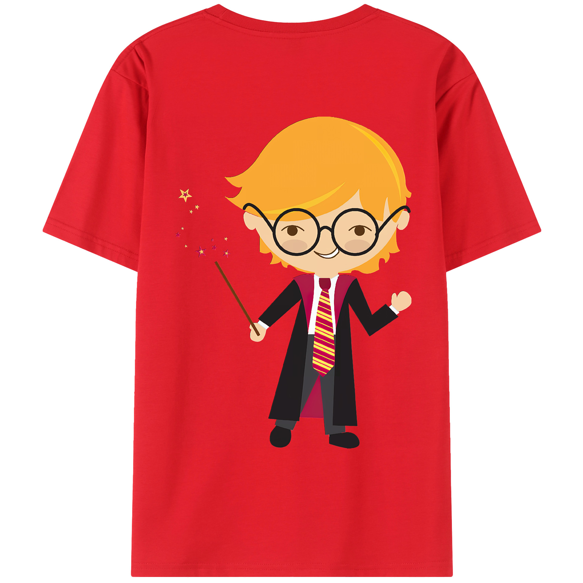 （画像用） Harry Potter ハリー・ポッターシリーズ レディース半袖Tシャツ(バックプリント)