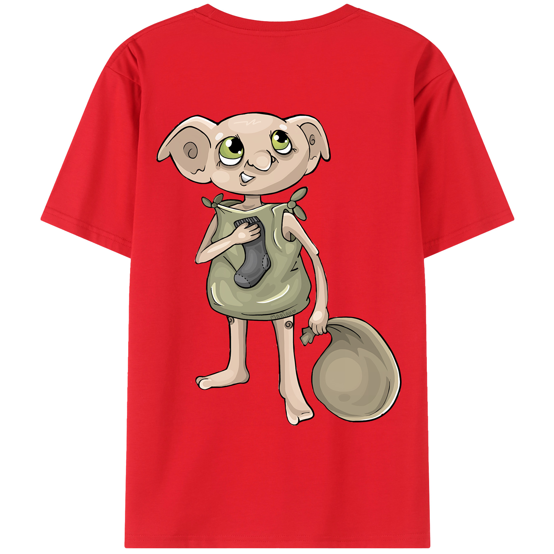 （画像用） Harry Potter ハリー・ポッターシリーズ レディース半袖Tシャツ(バックプリント)