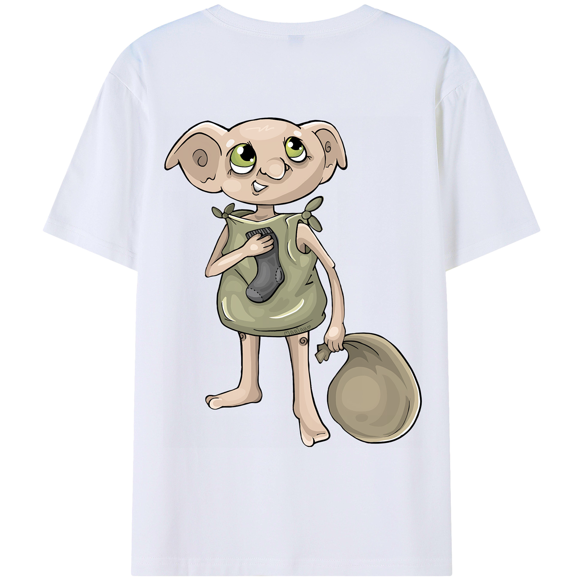 （画像用） Harry Potter ハリー・ポッターシリーズ レディース半袖Tシャツ(バックプリント)