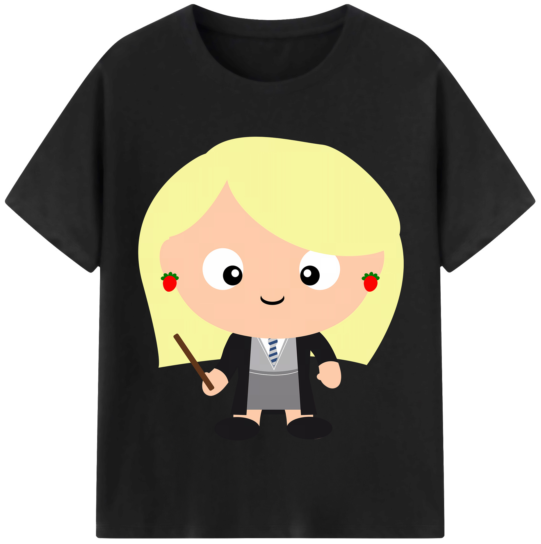 （画像用） Harry Potter ハリー・ポッターシリーズ レディースカジュアルプリントTシャツ（綿100％）