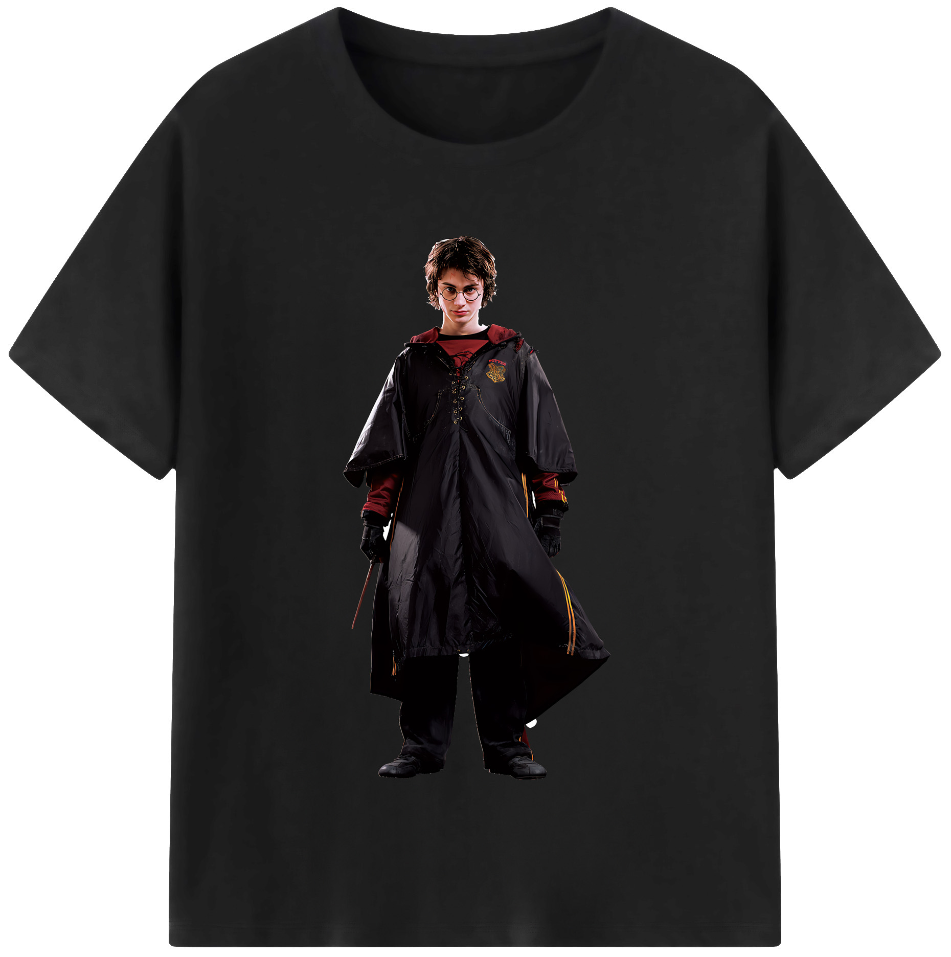 （画像用） Harry Potter ハリー・ポッターシリーズ レディースカジュアルプリントTシャツ（綿100％）