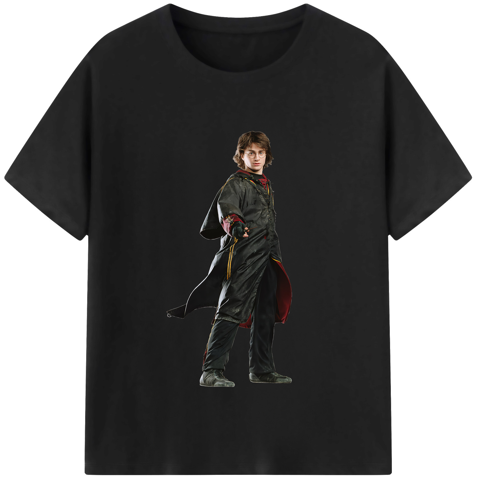 （画像用） Harry Potter ハリー・ポッターシリーズ レディースカジュアルプリントTシャツ（綿100％）