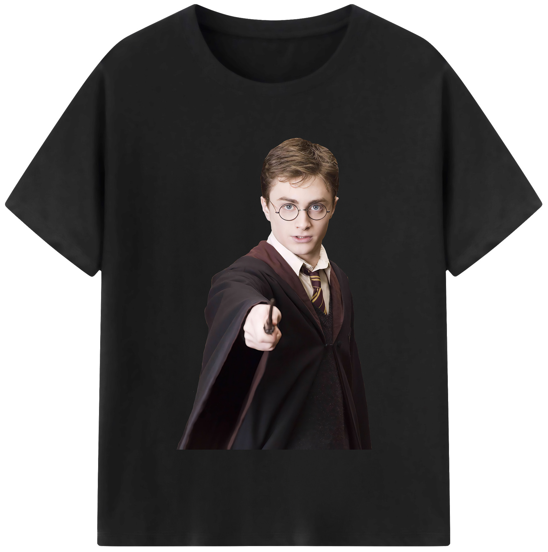 （画像用） Harry Potter ハリー・ポッターシリーズ レディースカジュアルプリントTシャツ（綿100％）
