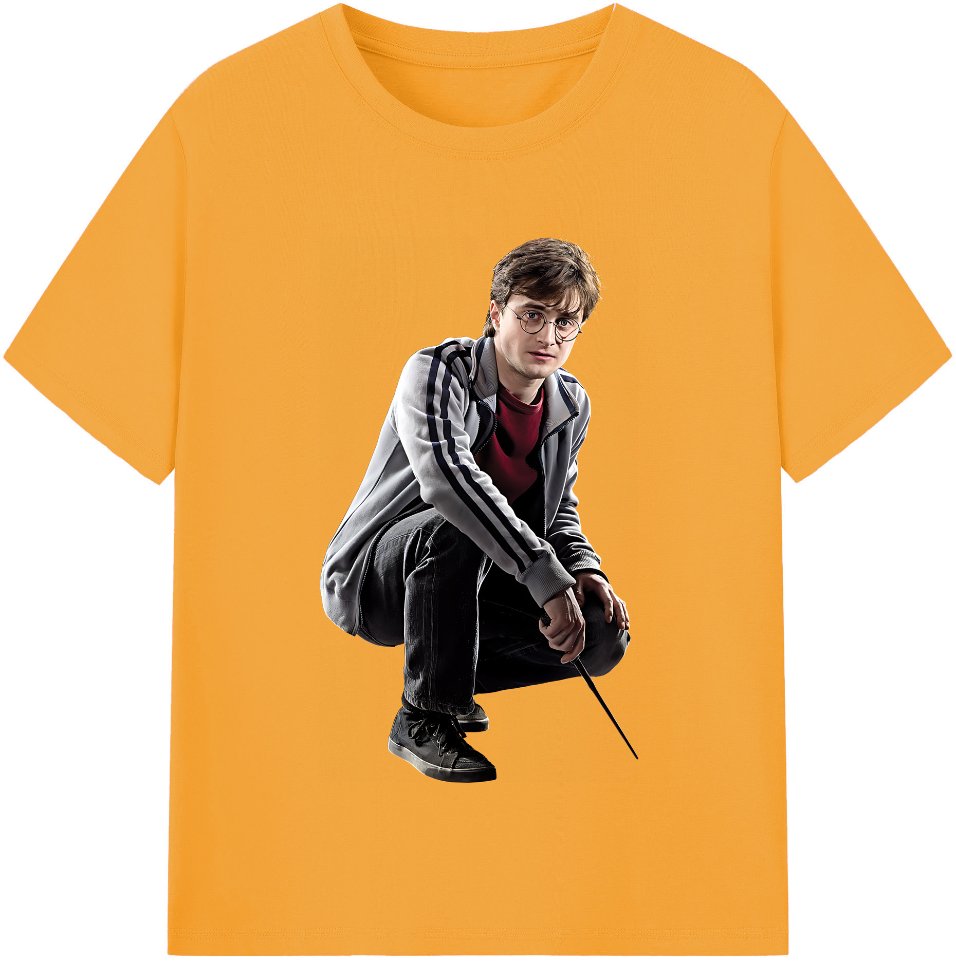 （画像用） Harry Potter ハリー・ポッターシリーズ レディースカジュアルプリントTシャツ（綿100％）