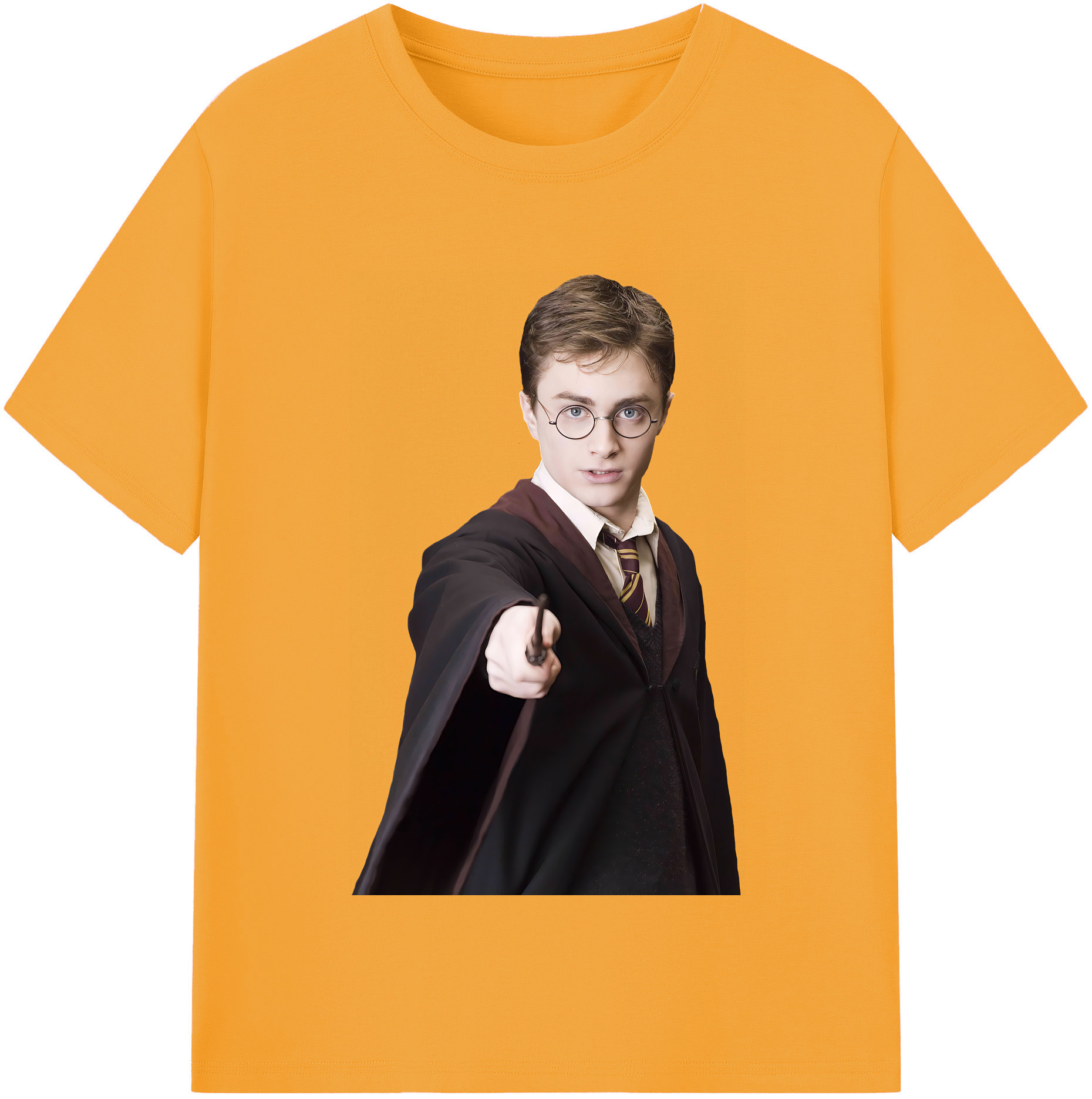 （画像用） Harry Potter ハリー・ポッターシリーズ レディースカジュアルプリントTシャツ（綿100％）