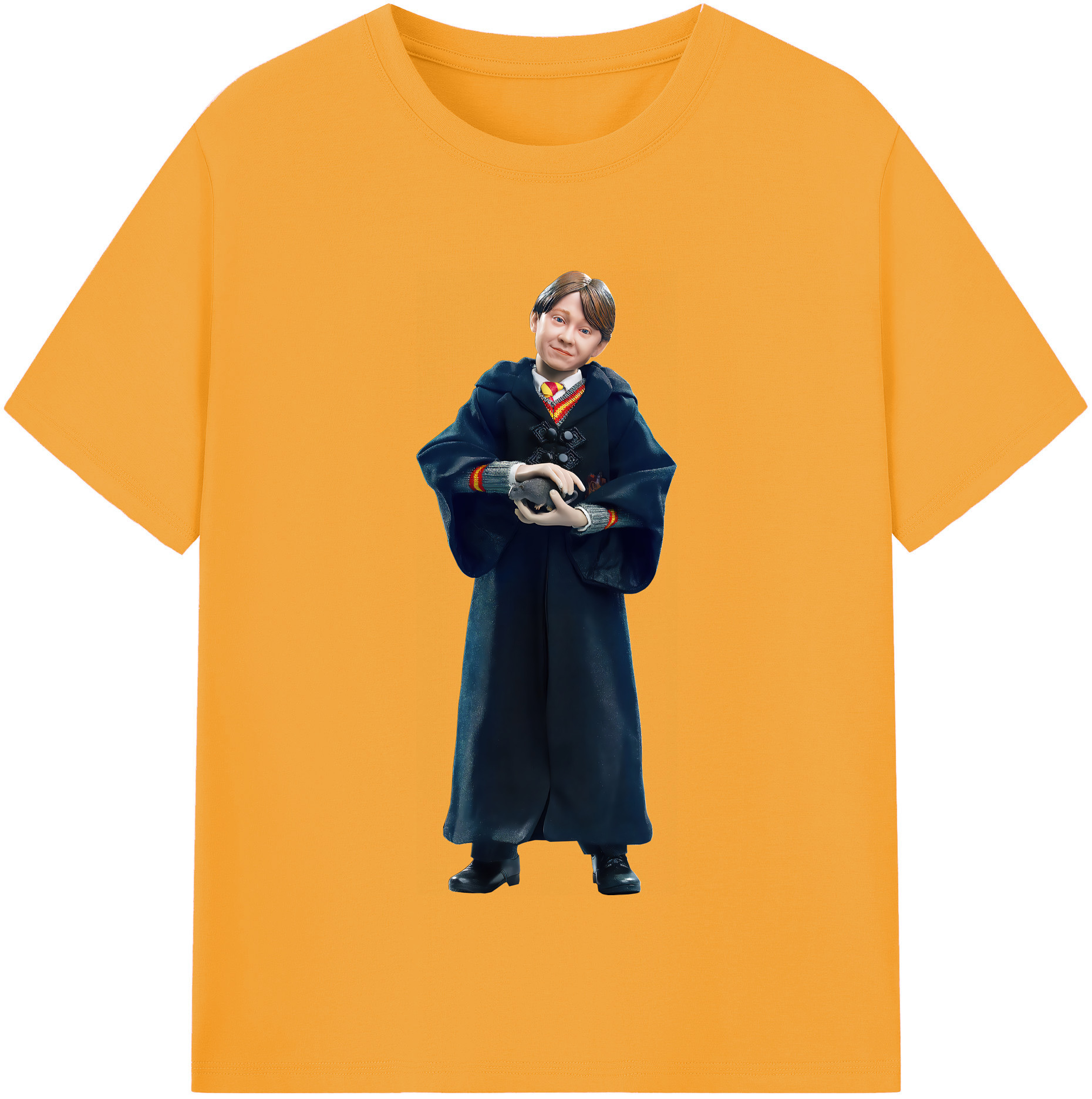 （画像用） Harry Potter ハリー・ポッターシリーズ レディースカジュアルプリントTシャツ（綿100％）