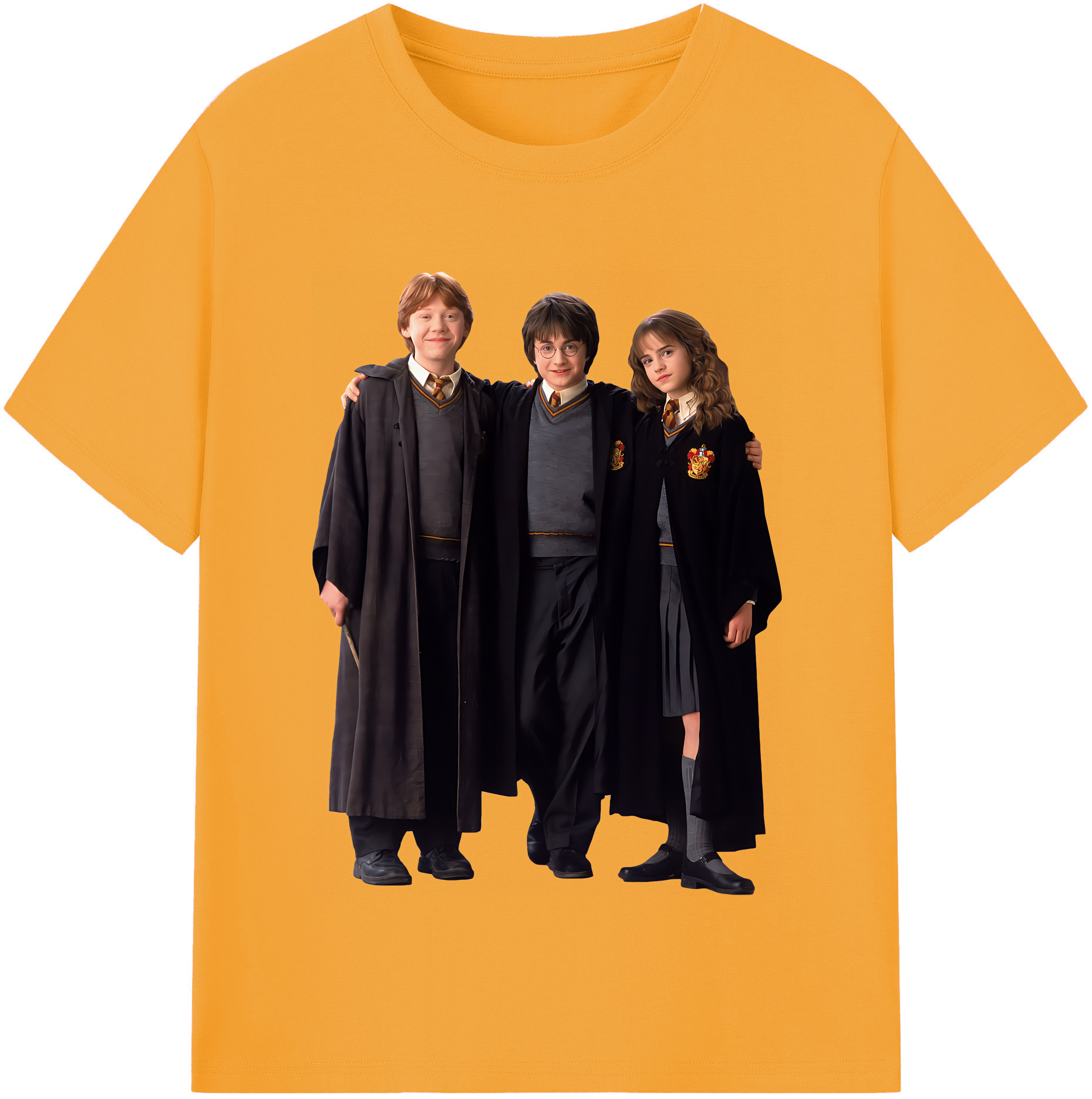 （画像用） Harry Potter ハリー・ポッターシリーズ レディースカジュアルプリントTシャツ（綿100％）