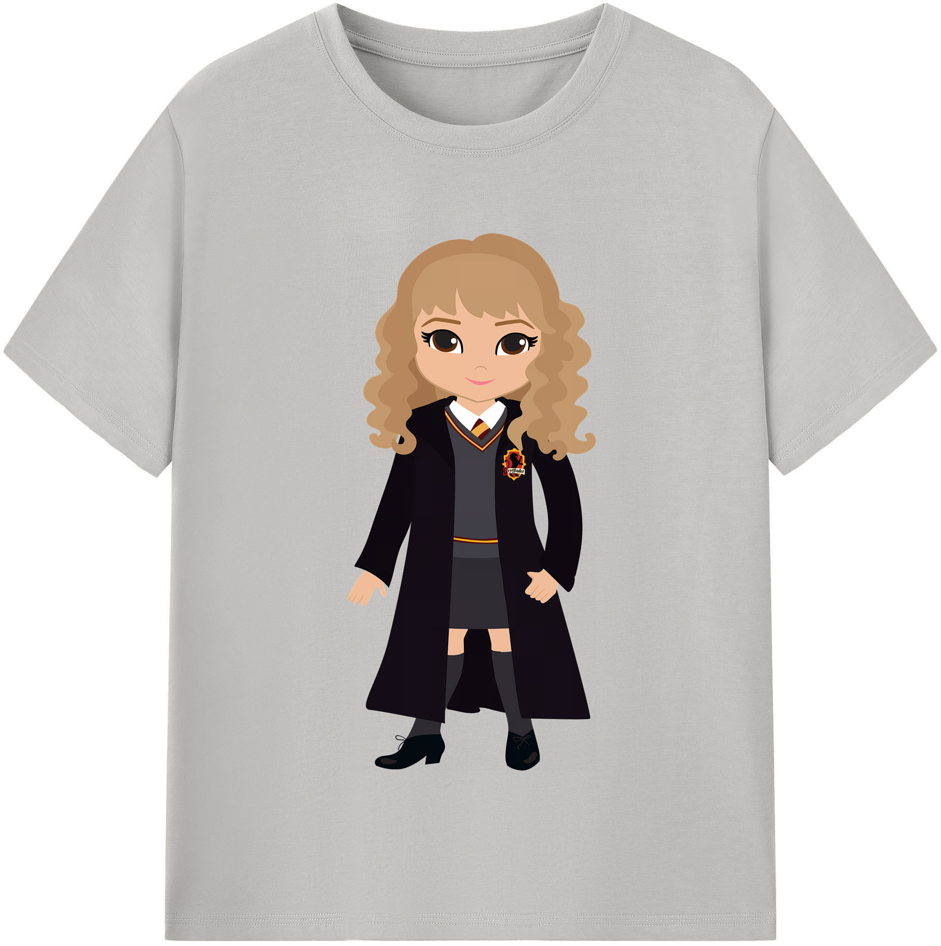 （画像用） Harry Potter ハリー・ポッターシリーズ レディースカジュアルプリントTシャツ（綿100％）