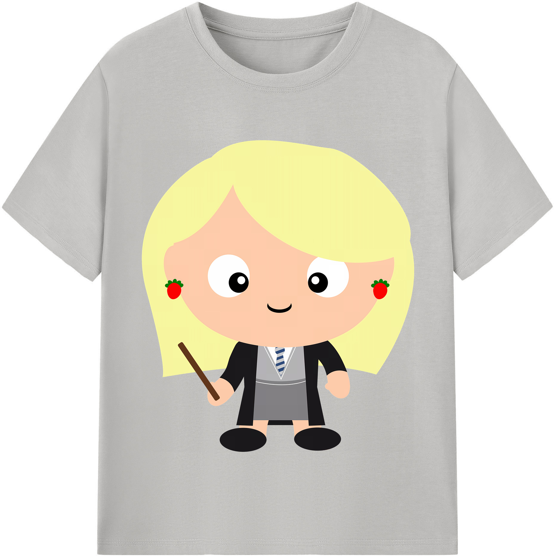 （画像用） Harry Potter ハリー・ポッターシリーズ レディースカジュアルプリントTシャツ（綿100％）
