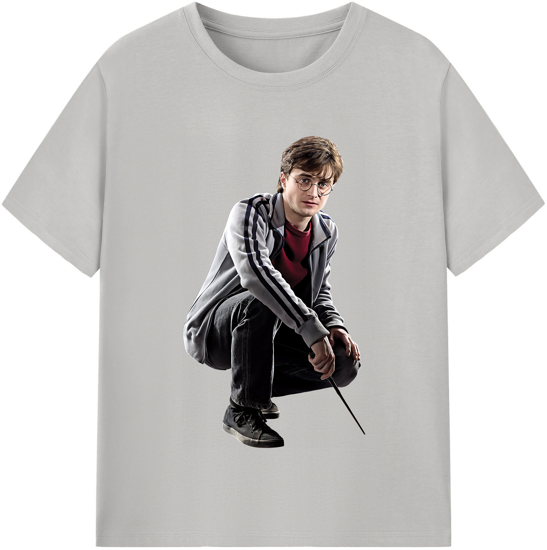 （画像用） Harry Potter ハリー・ポッターシリーズ レディースカジュアルプリントTシャツ（綿100％）